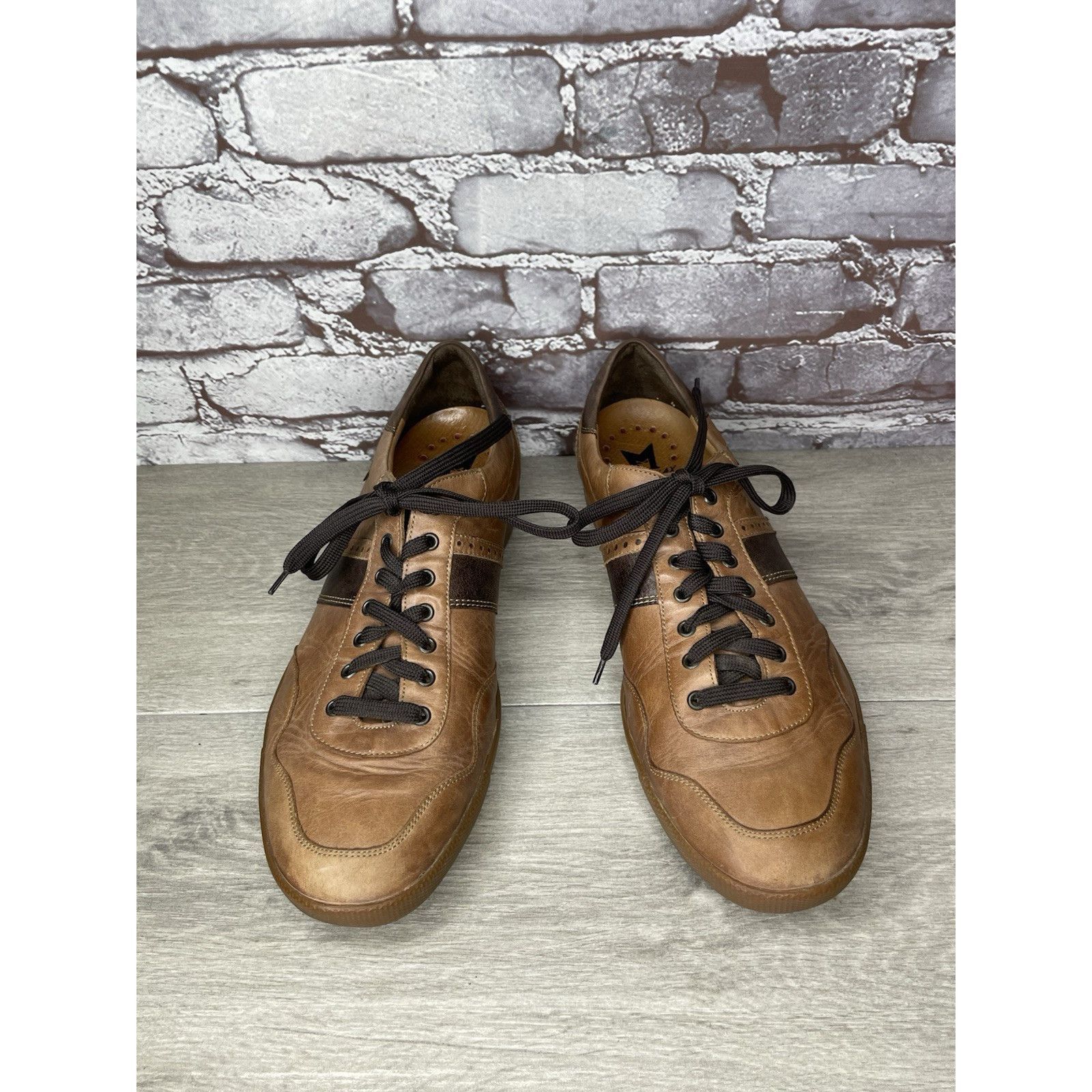 Mephisto Mephisto Chestnut Brown Leather Steve Urban Sneaker Shoes Me Size US 10.5 / EU 43-44 - 11 Thumbnail