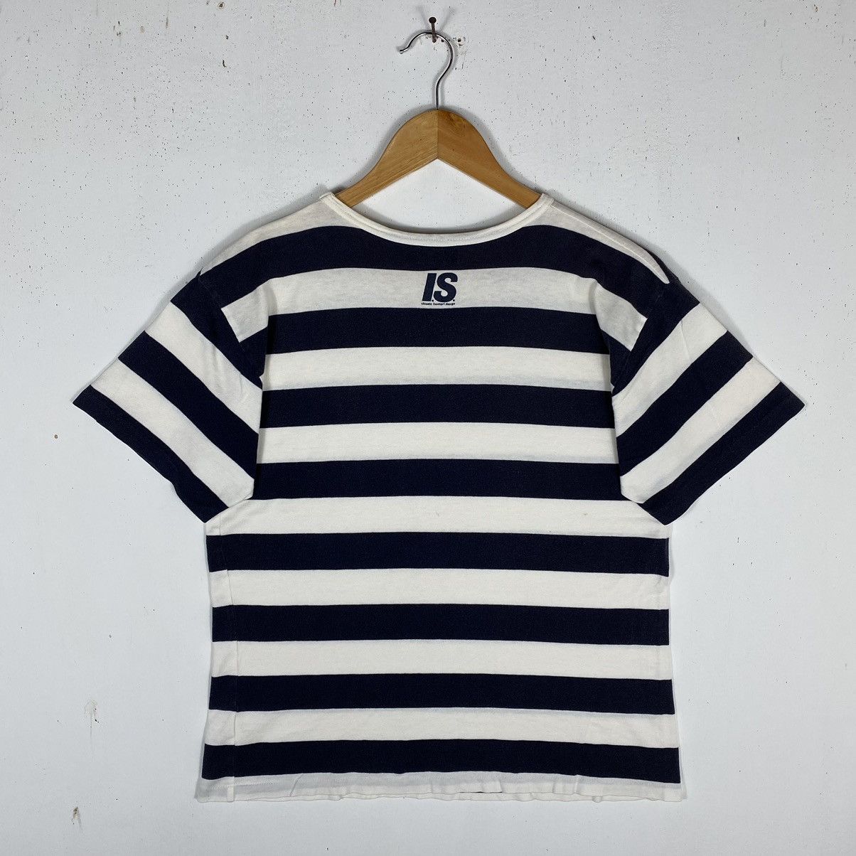 Issey Miyake × Tsumori Chisato × Vintage ISSEY SPORT TSUMORI CHISATO DESIGN STRIPED TEE Size US M / EU 48-50 / 2 - 6 Thumbnail