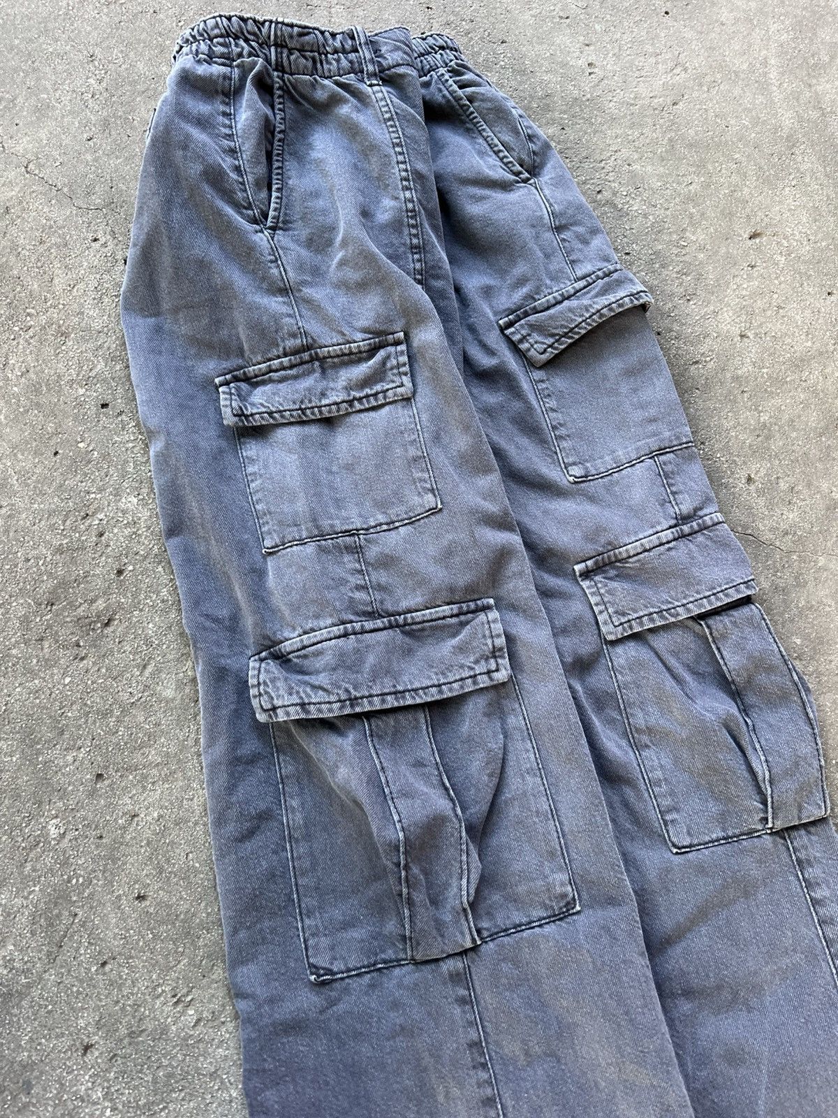 If Six Was Nine VINTAGE BERSHKA CARGGO PANTS BAGGY IF SIX WAS NINE TRIBAL Size US 28 / EU 44 - 7 Thumbnail