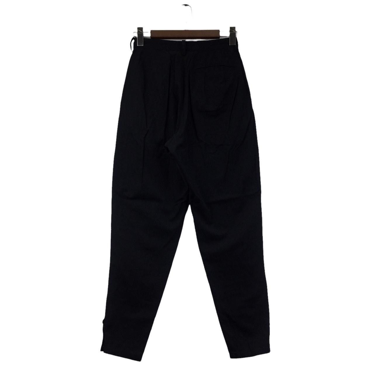 Yohji Yamamoto Vtg YOHJI YAMAMOTO Y’s Minimalist Black Pant Trouser Slack Size 26" / US 2 / IT 38 - 4 Thumbnail