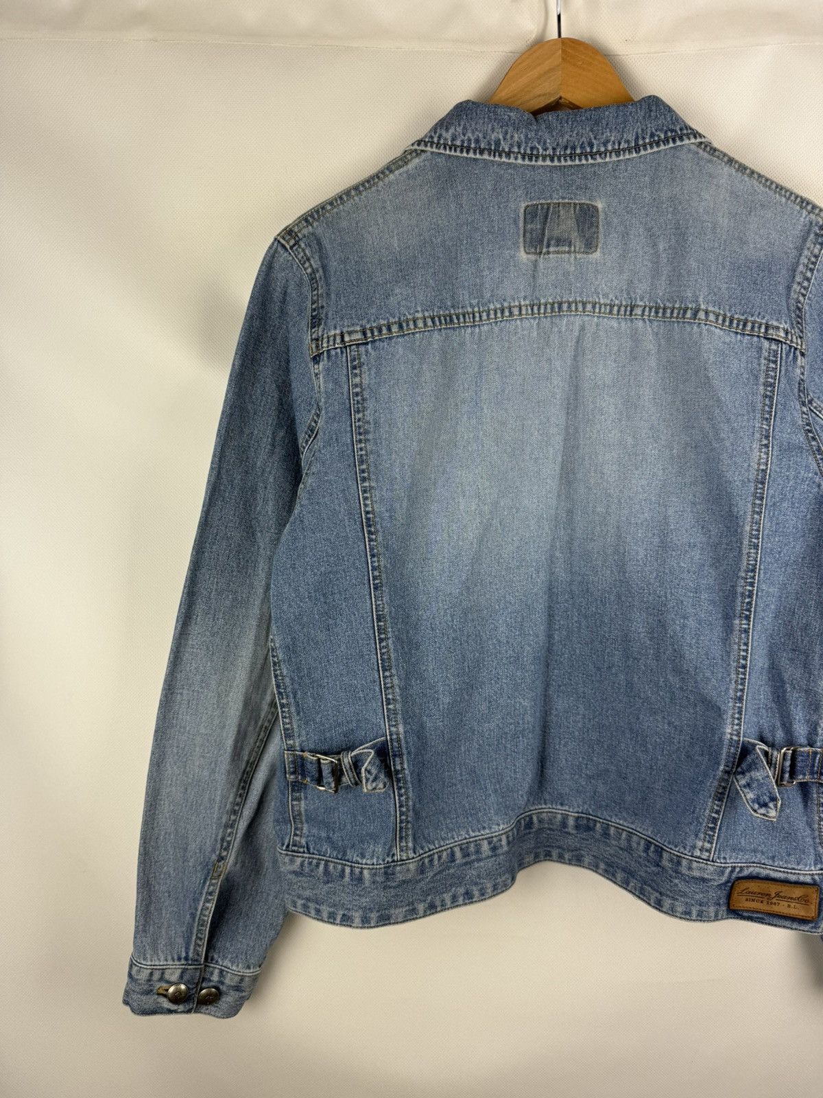 Ralph Lauren Ralph Lauren Jeans Co Vintage Denim Full Zip Western Jacket Size L / US 10 / IT 46 - 17 Thumbnail