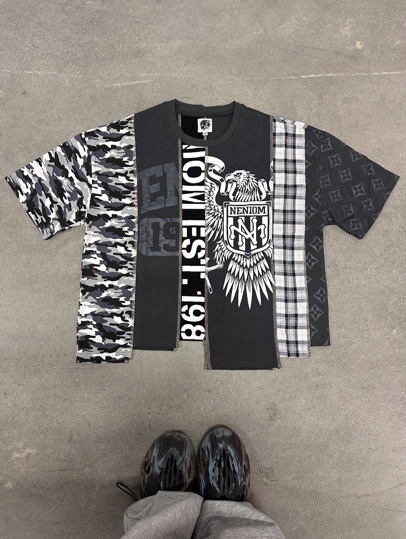 NENIOM 6 CHOICE UNEVEN BOXY SHIRT