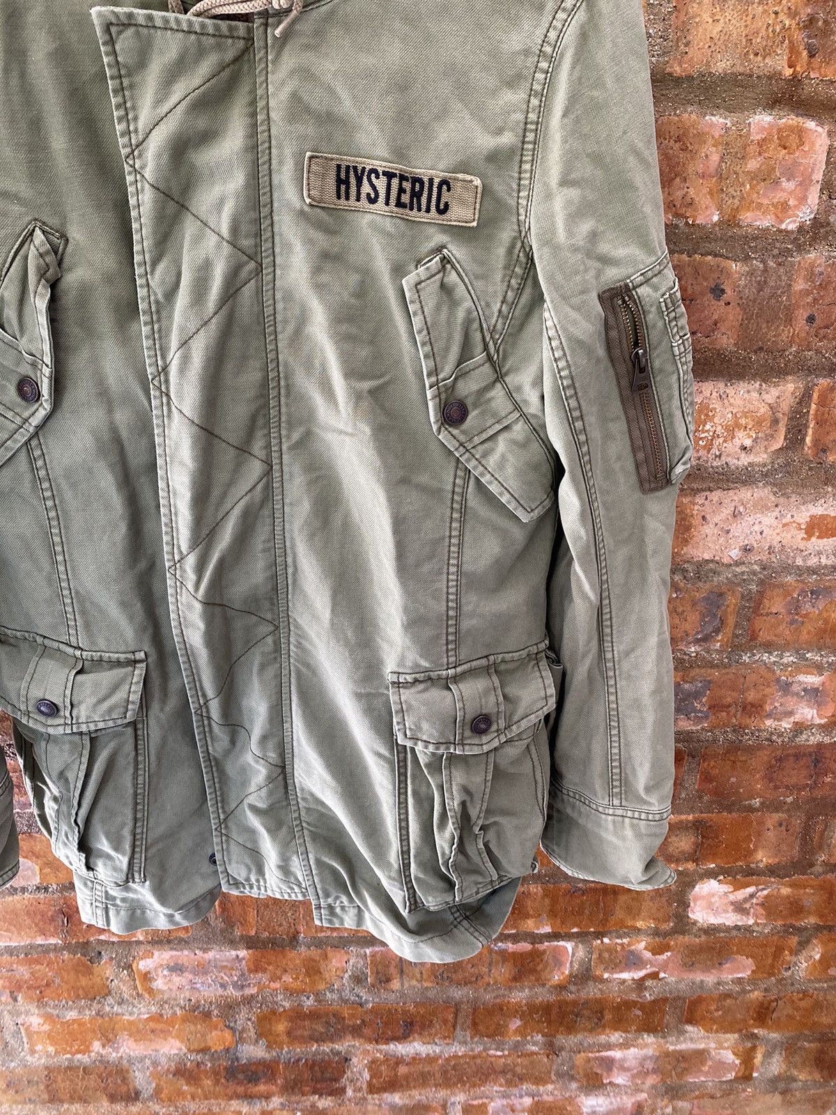 Hysteric Glamour 🔥1998 Hysteric Multipocket Military Parka Size US S / EU 44-46 / 1 - 5 Thumbnail