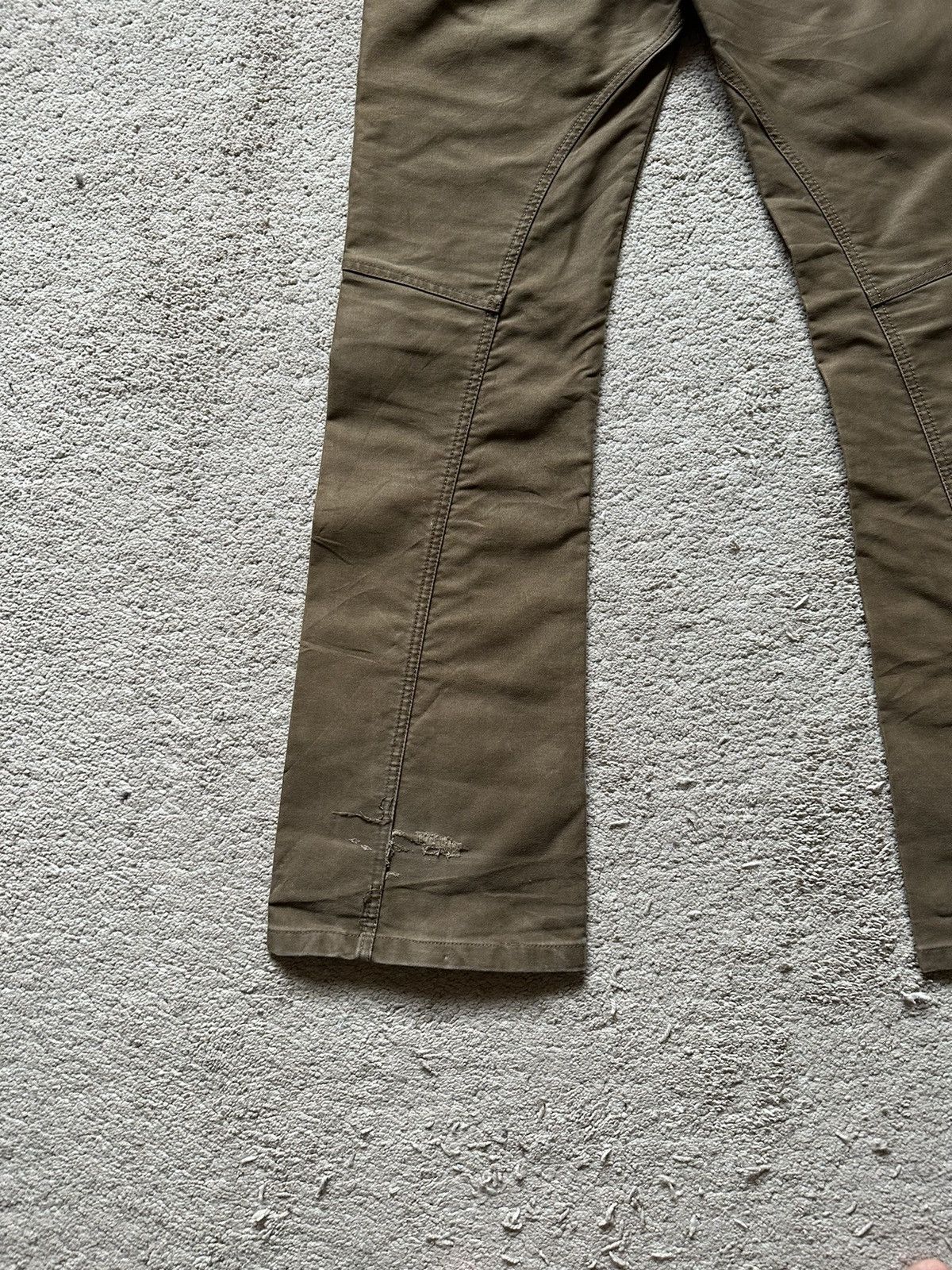 If Six Was Nine 1990s Tete Homme Double Waist Twist Leg Flare Pant Size US 30 / EU 46 - 13 Thumbnail
