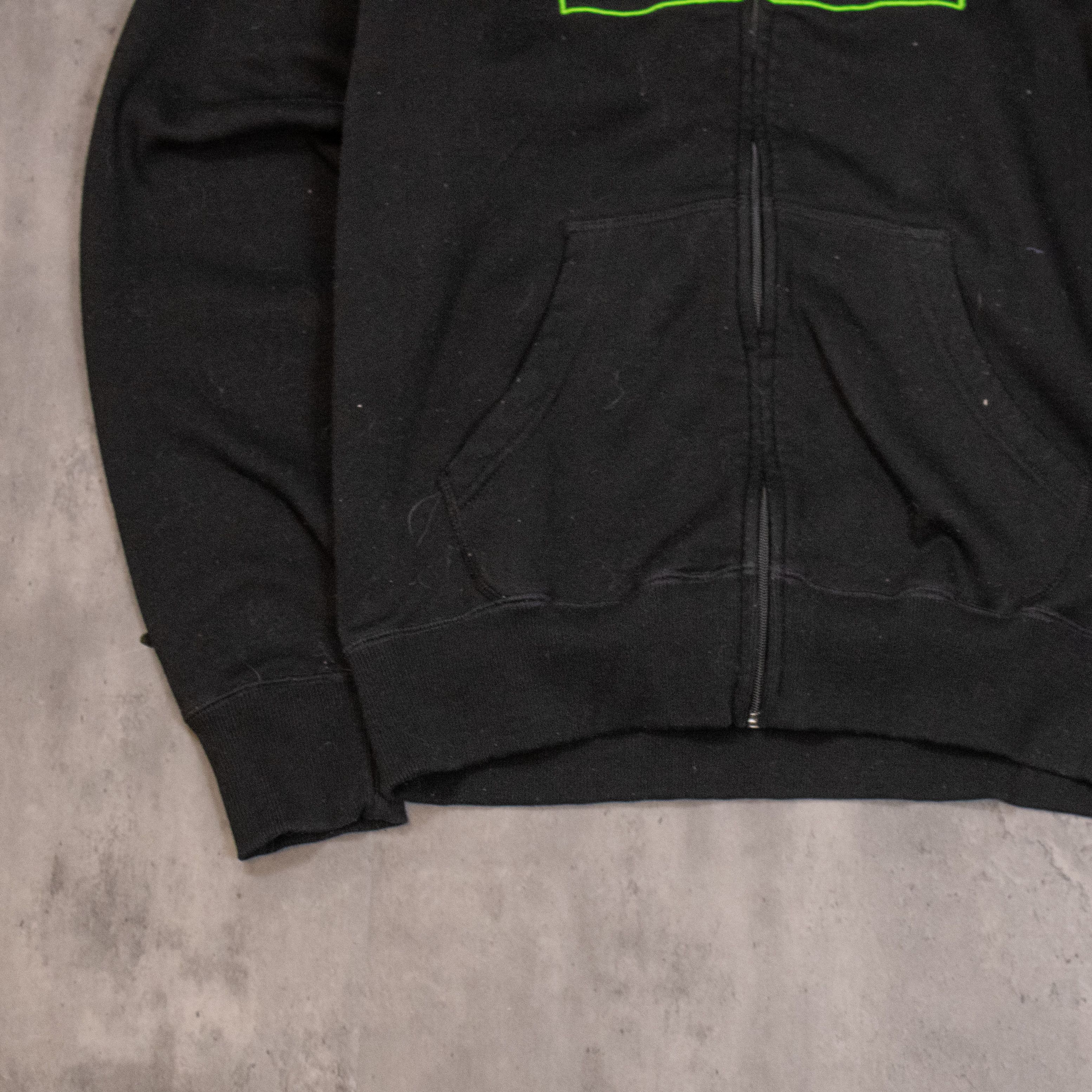 Billabong Y2K 2000's 00's Billabong Black Surfwear Zip Black Hoodie Size US M / EU 48-50 / 2 - 4 Thumbnail