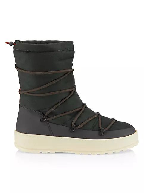 Loro Piana o1srvl11e0225 Snow Wander Quilted Boots in Black Size US 9 / EU 42 - 1 Thumbnail