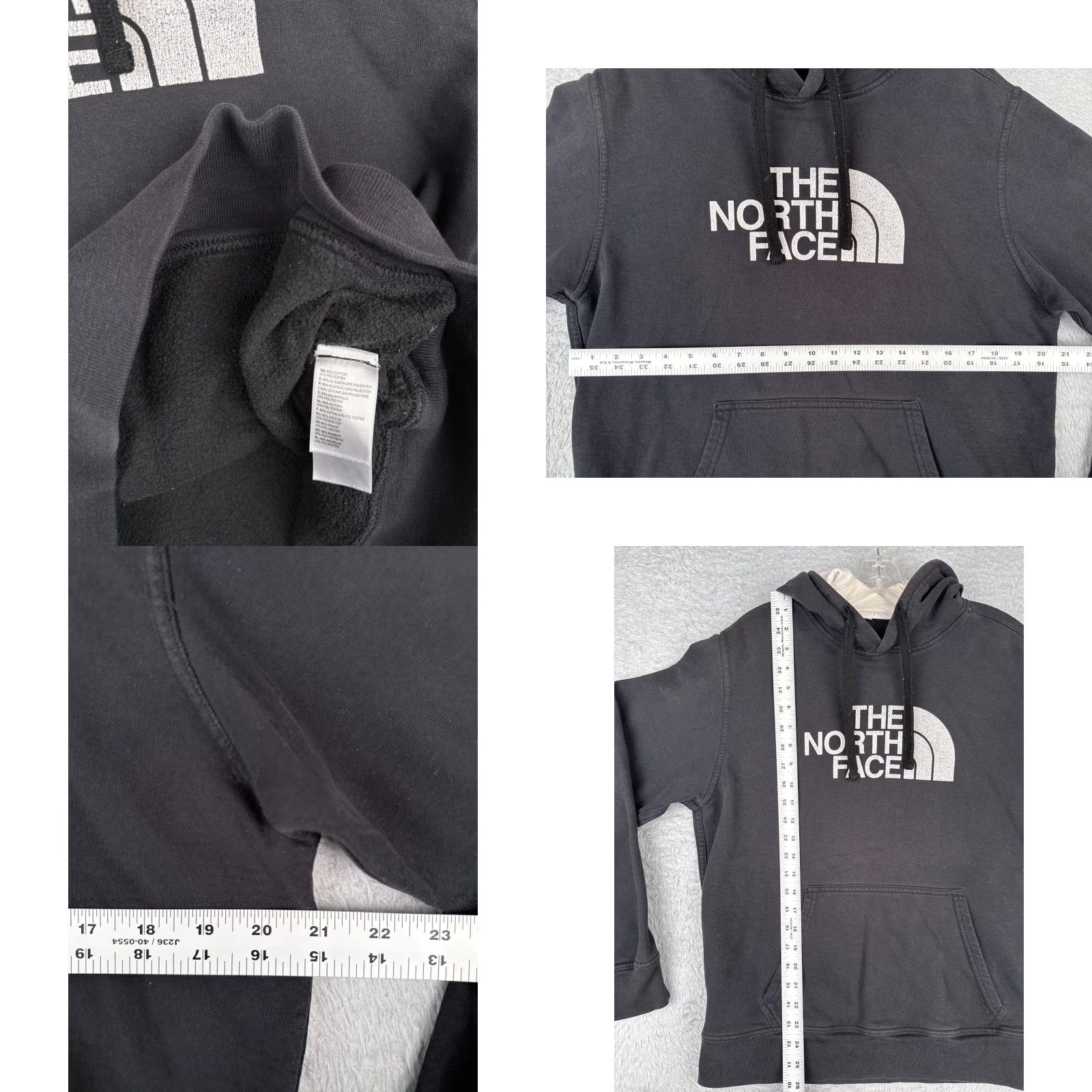 The North Face The North Face Mens Hoodie Pullover Black Cotton Front Logo Pocket M Medium Modern Fit Winter Spring Fall All Seasons Hoodie Mens Size US M / EU 48-50 / 2 - 8 Thumbnail