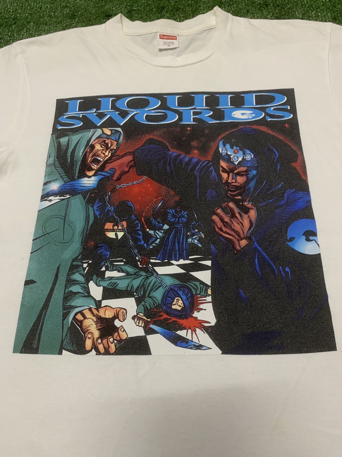 SUPREME NYC X GZA LIQUID SWORDS Tshirt