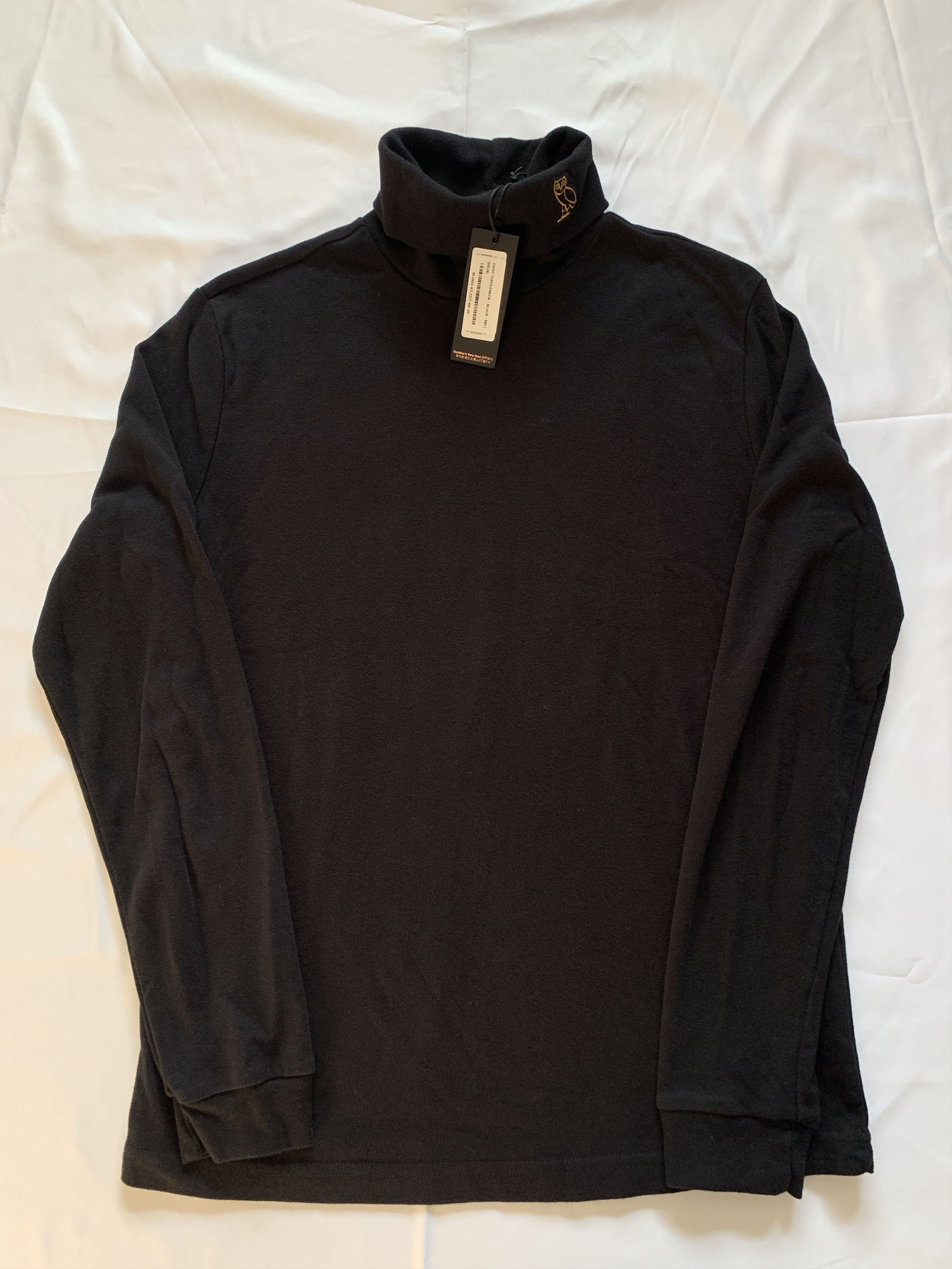 Drake OVO SNOW BLACK TURTLE NECK MOCKNECK Size US M / EU 48-50 / 2 - 2 Thumbnail