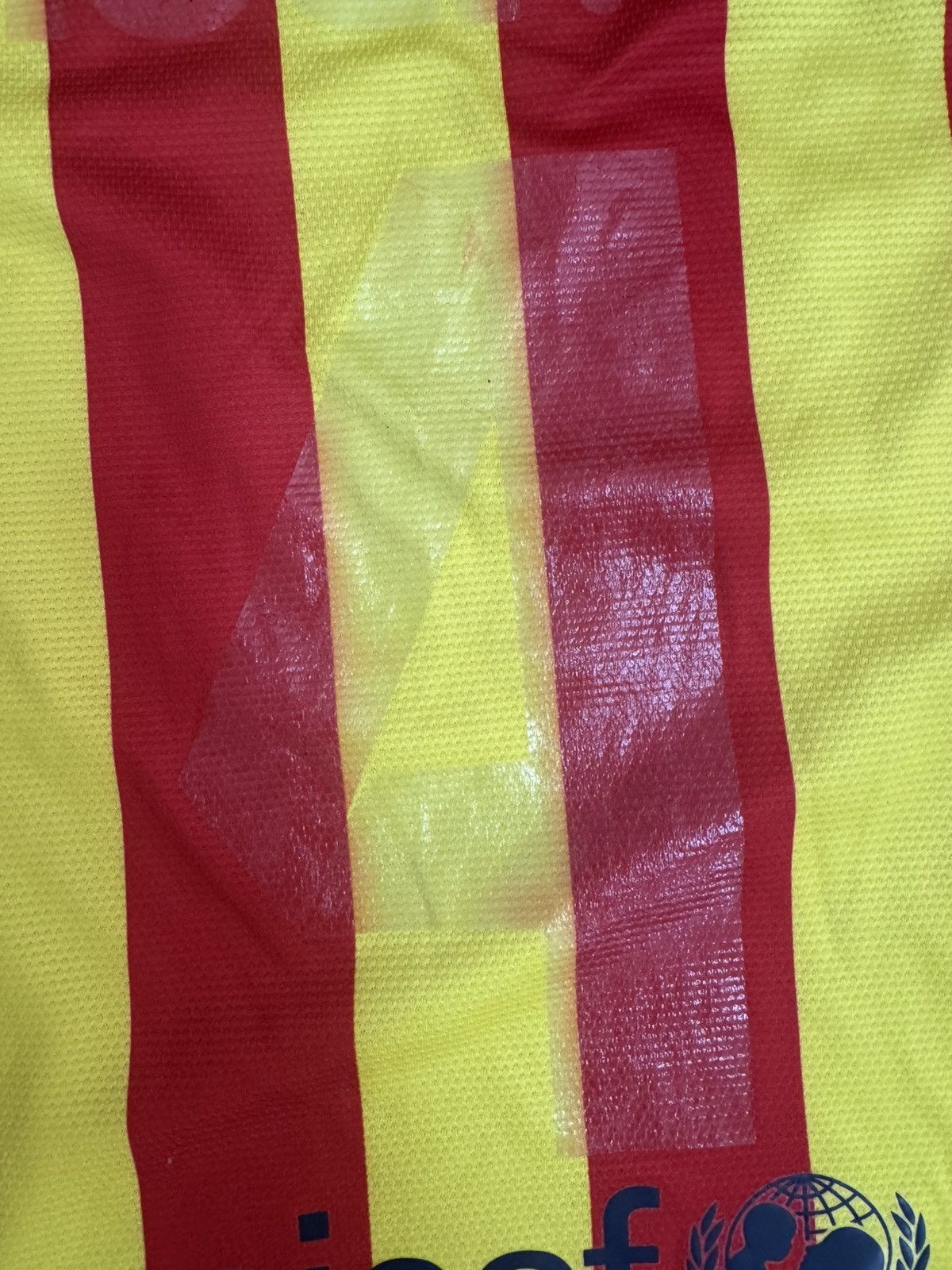 Nike Barcelona Migenes #4 2013/14 Away Soccer Football Jersey Size US S / EU 44-46 / 1 - 12 Thumbnail