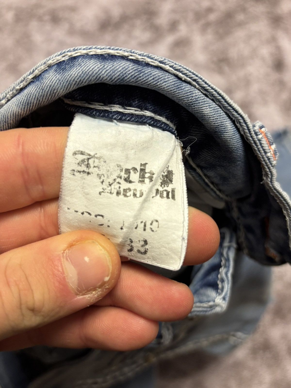Rock Revival Rock Revival Jeans Mens 33 Blue Medium Embroidered Classic Size US 33 - 6 Thumbnail