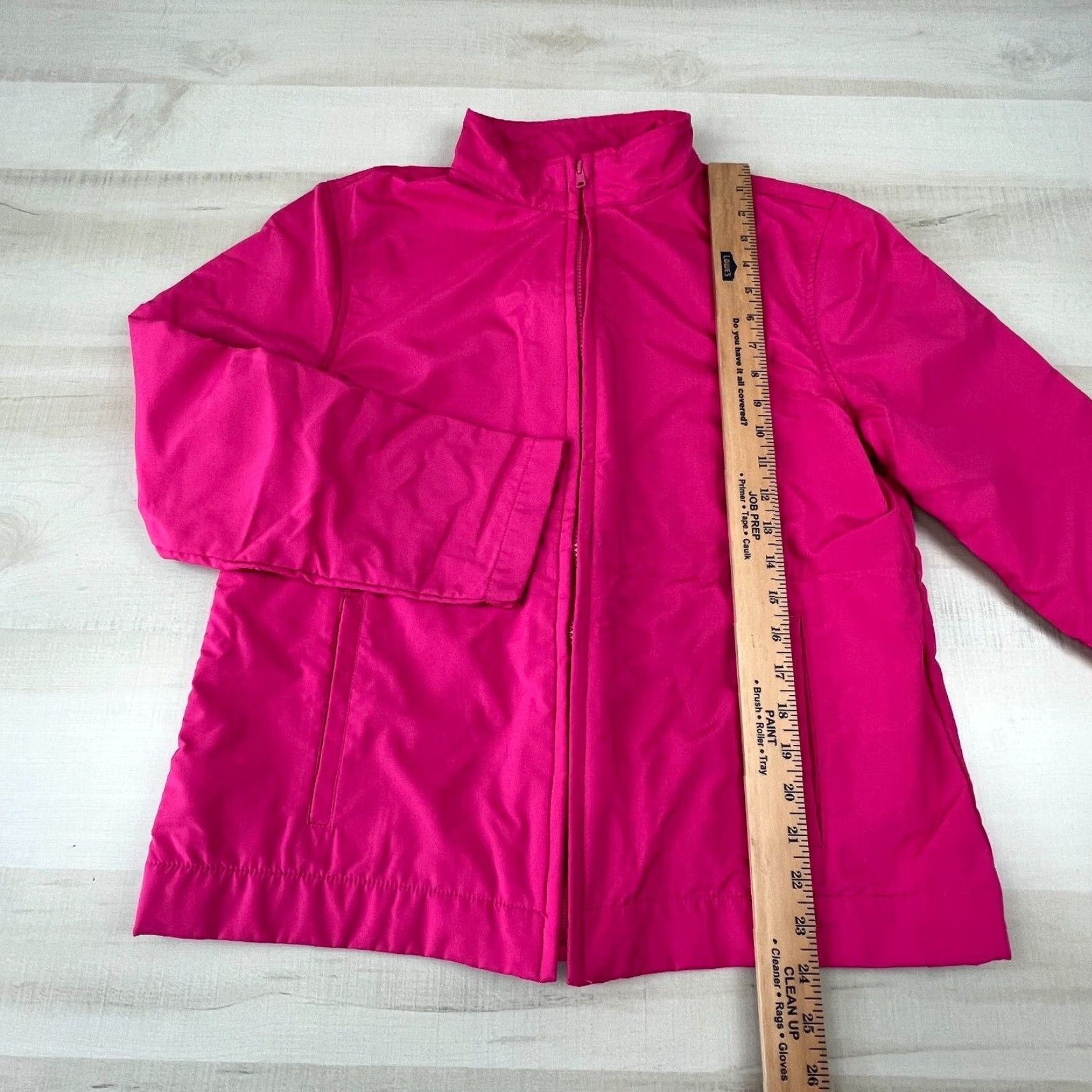 Gap Gap Womens Medium Pink Full Zip Lined Jacket Casual Softshell Polyester Size M / US 6-8 / IT 42-44 - 7 Thumbnail