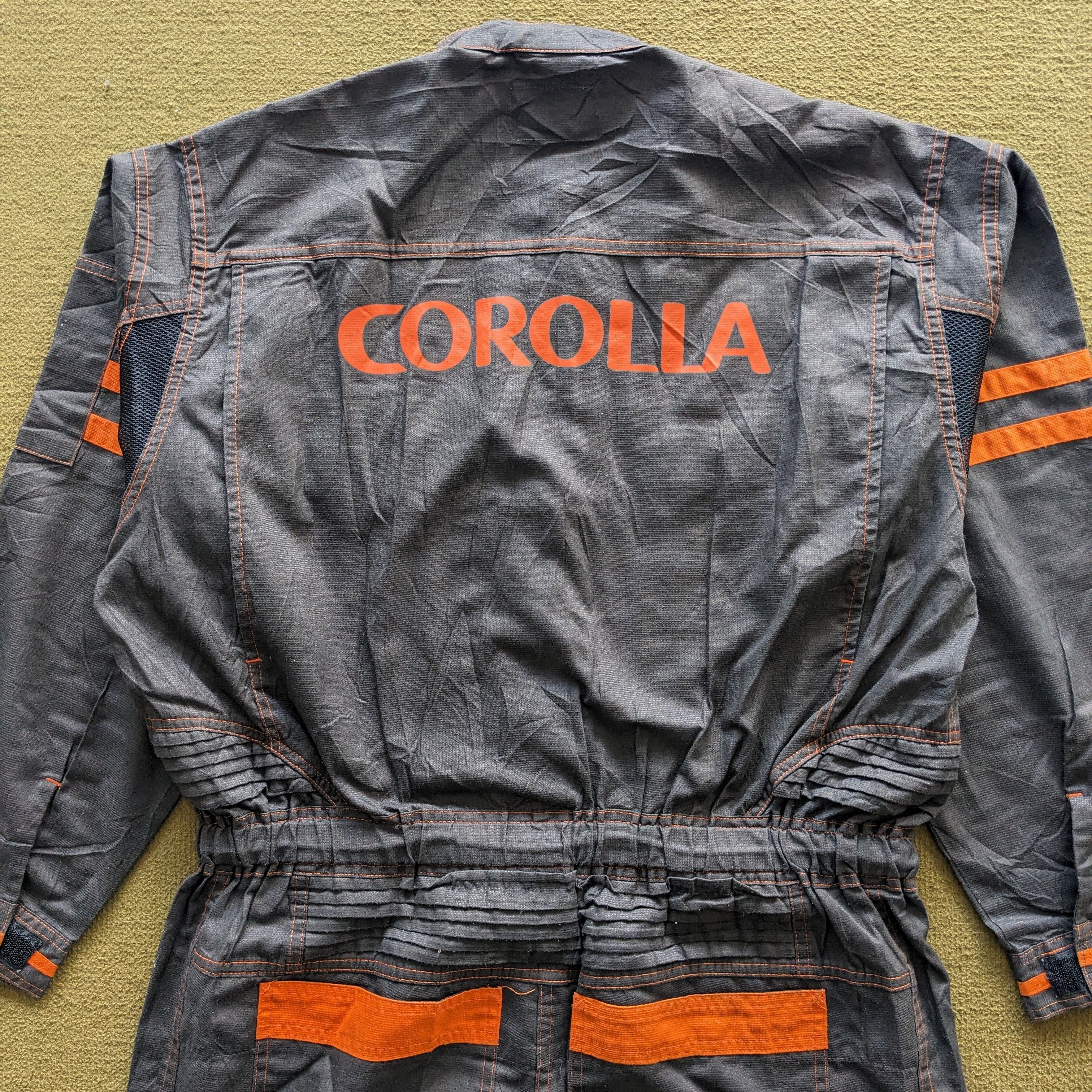 Vintage Vintage COROLLA TECNO Toyota Coverall Workwear Jacket Size US L / EU 52-54 / 3 - 2 Thumbnail