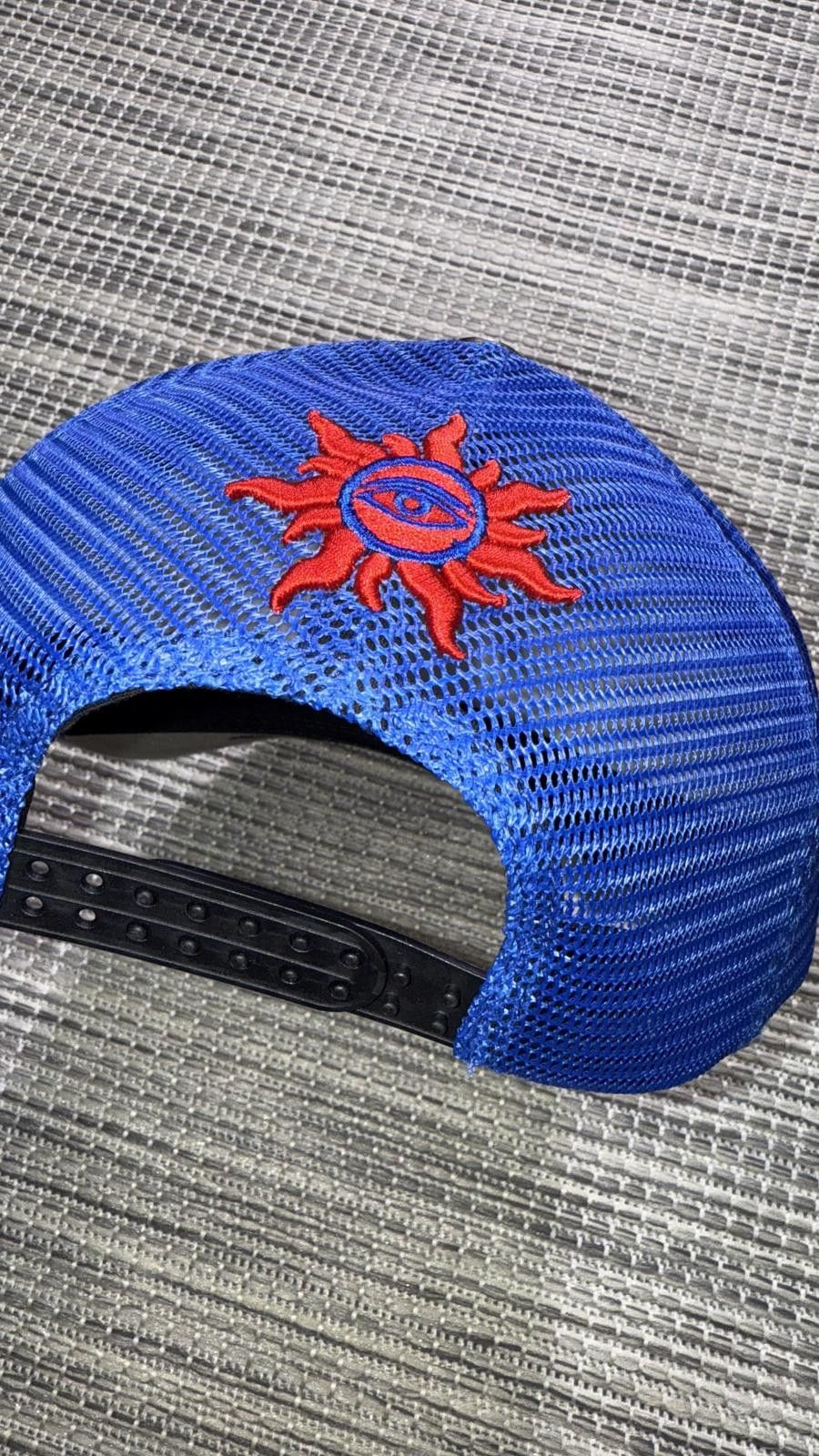 Godspeed Godspeed Blue/Yellow/Red Forever Trucker Hat Size ONE SIZE - 2 Thumbnail