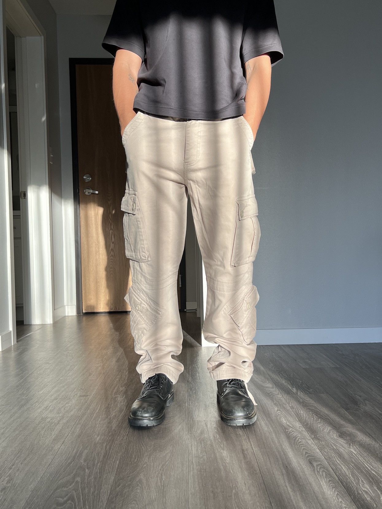 Japanese Brand × Vintage Vintage 8 Pocket Cargo Pants Size US 31 - 2 Thumbnail