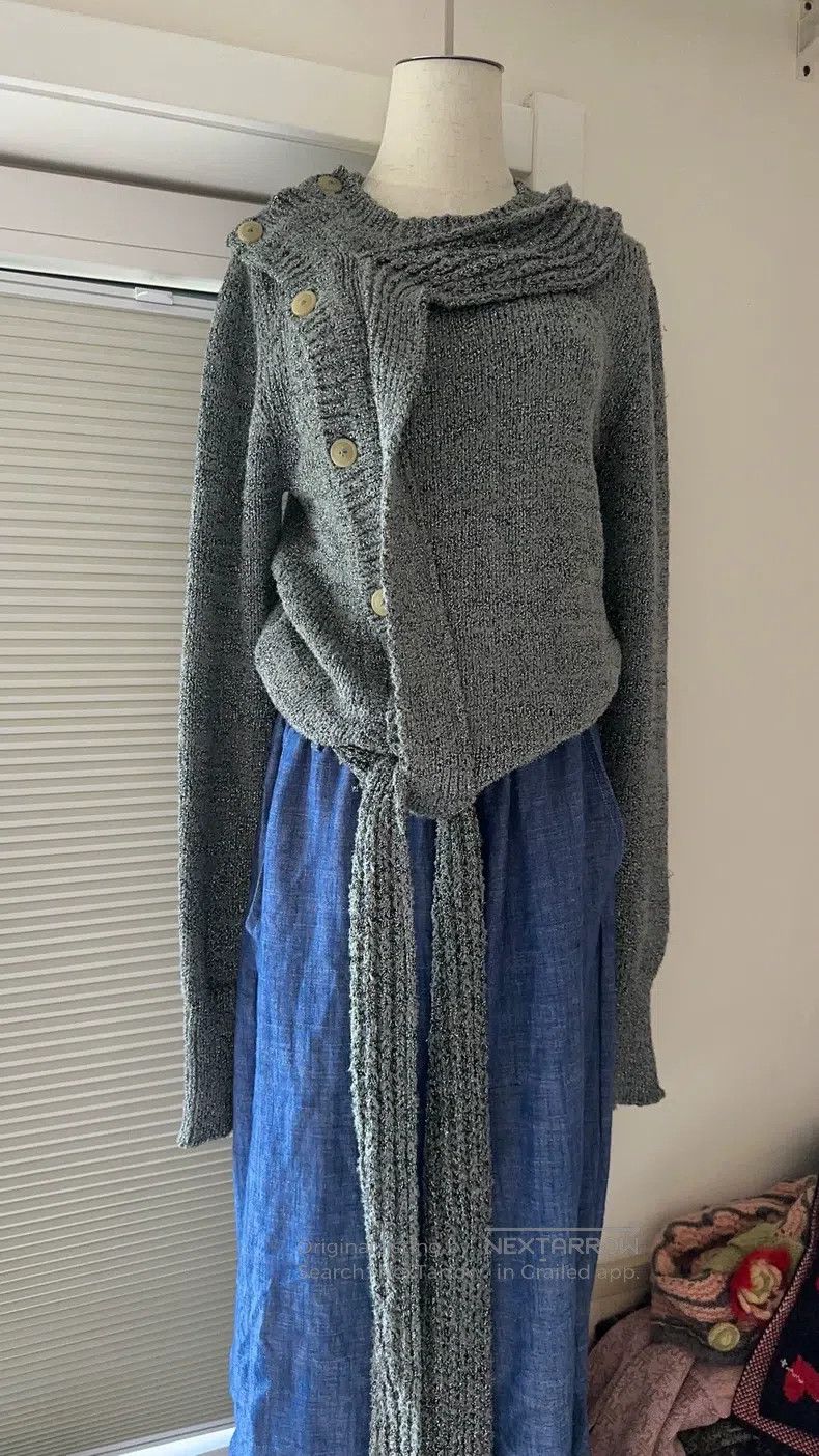 Vivienne Westwood Vivienne Westwood Vintage asymmetrical, laced, sweater coa Size S / US 4 / IT 40 - 2 Thumbnail