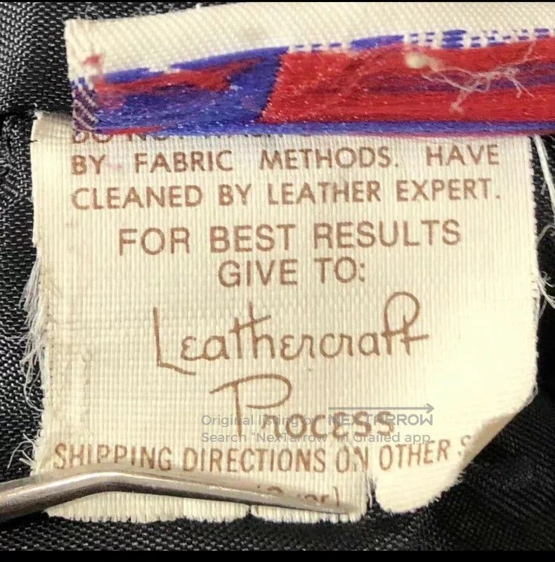 Schott Schott Cable-stayed leather jacket, heavy cowhide Size US XS / EU 42 / 0 - 6 Thumbnail