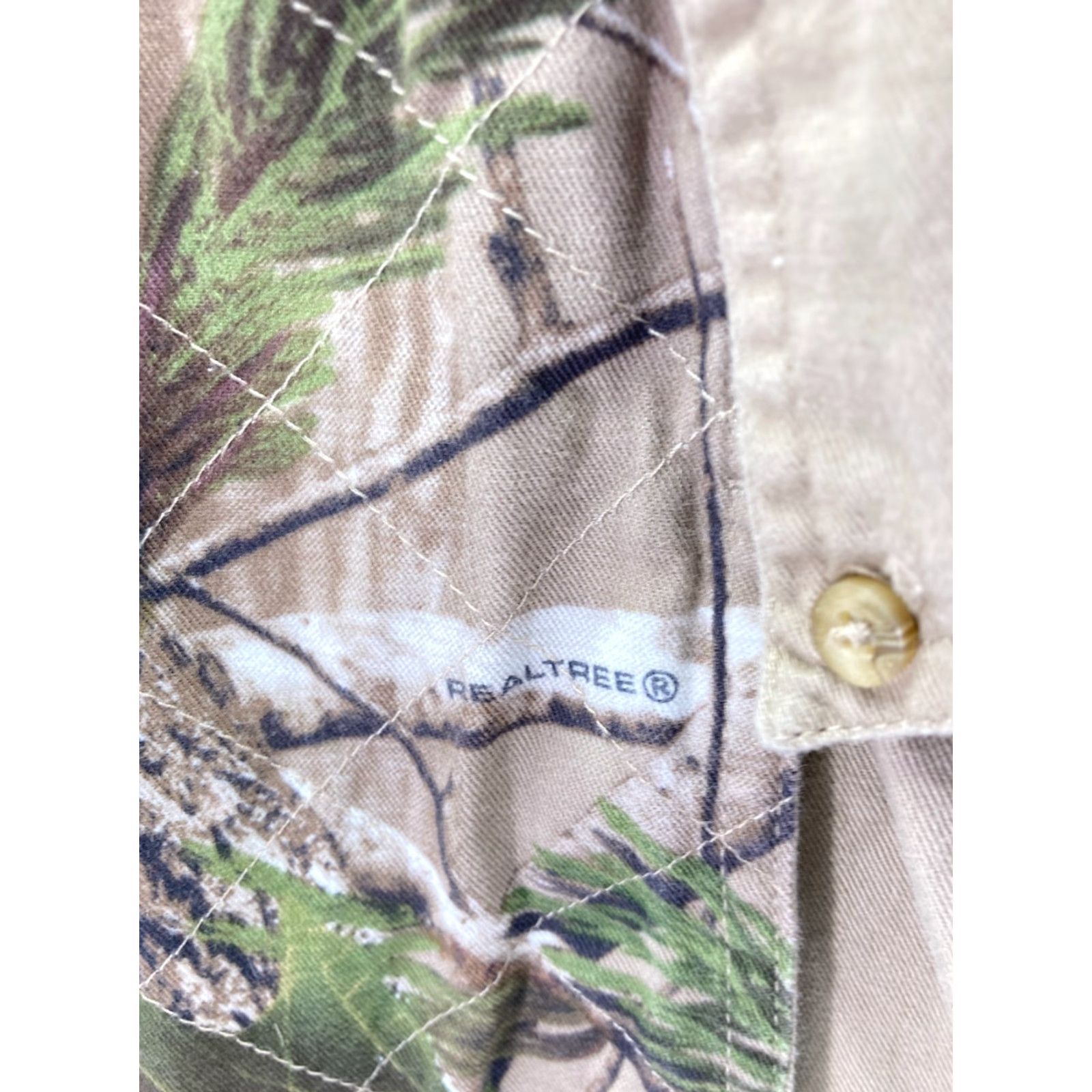 Vintage Magellan Sportswear Button Down Shirt Mens XL Khaki Camo Long Sleeve Hunting Size US XL / EU 56 / 4 - 6 Thumbnail