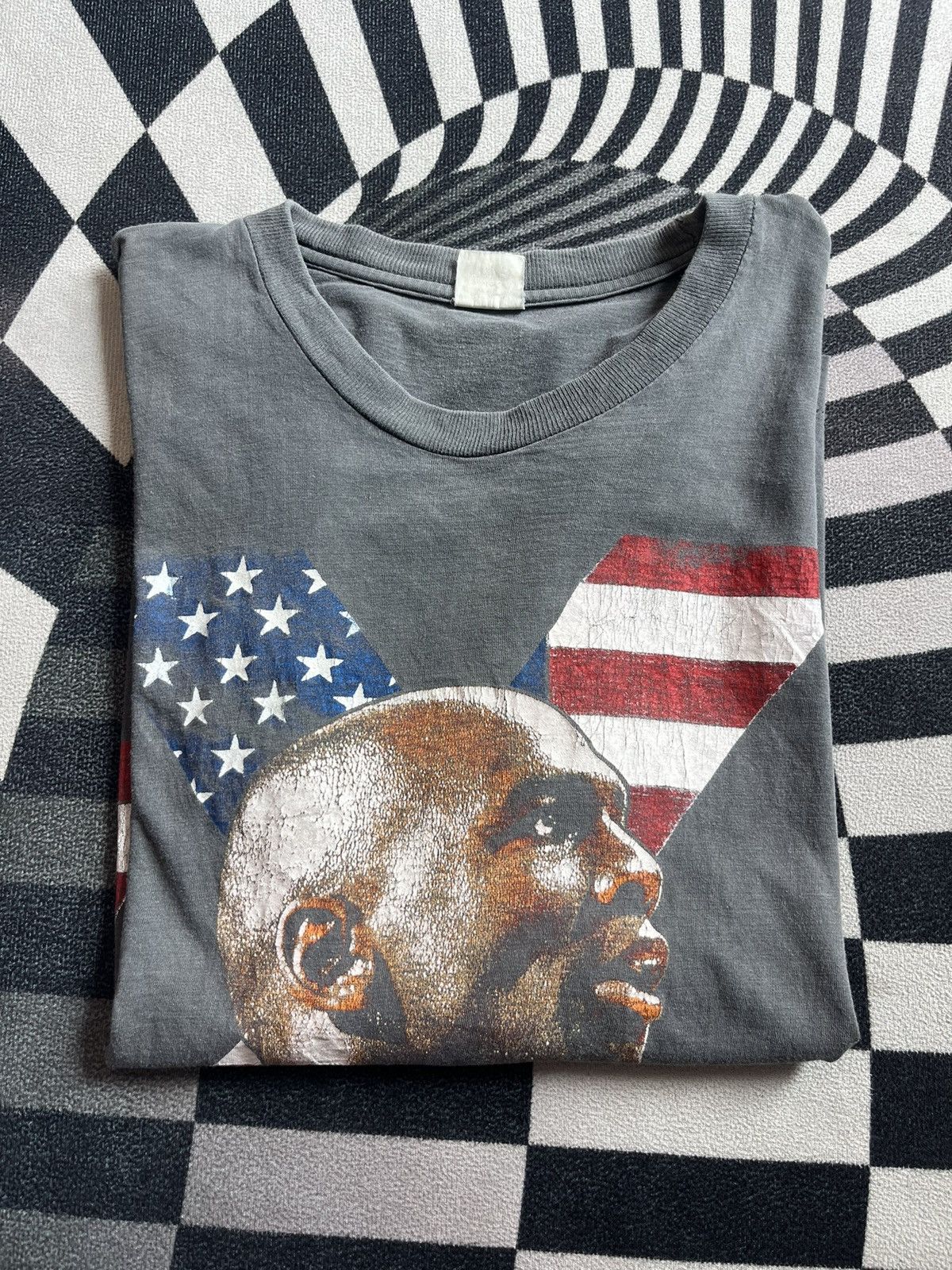 Jordan Brand Vintage Michael Jordan Black Player by American Flag 90’s Size US M / EU 48-50 / 2 - 1 Thumbnail