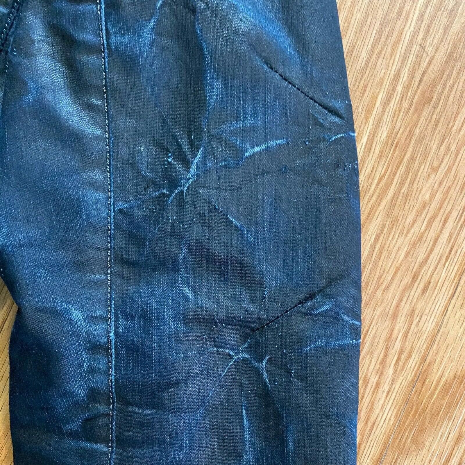 Other Aventures des Toiles Distressed Blue Denim Jacket Womens M Size M / US 6-8 / IT 42-44 - 6 Thumbnail