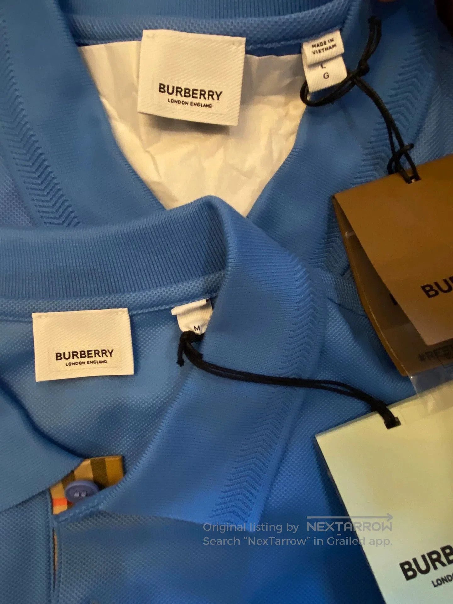 Burberry Blue Short. Size US L / EU 52-54 / 3 - 6 Thumbnail