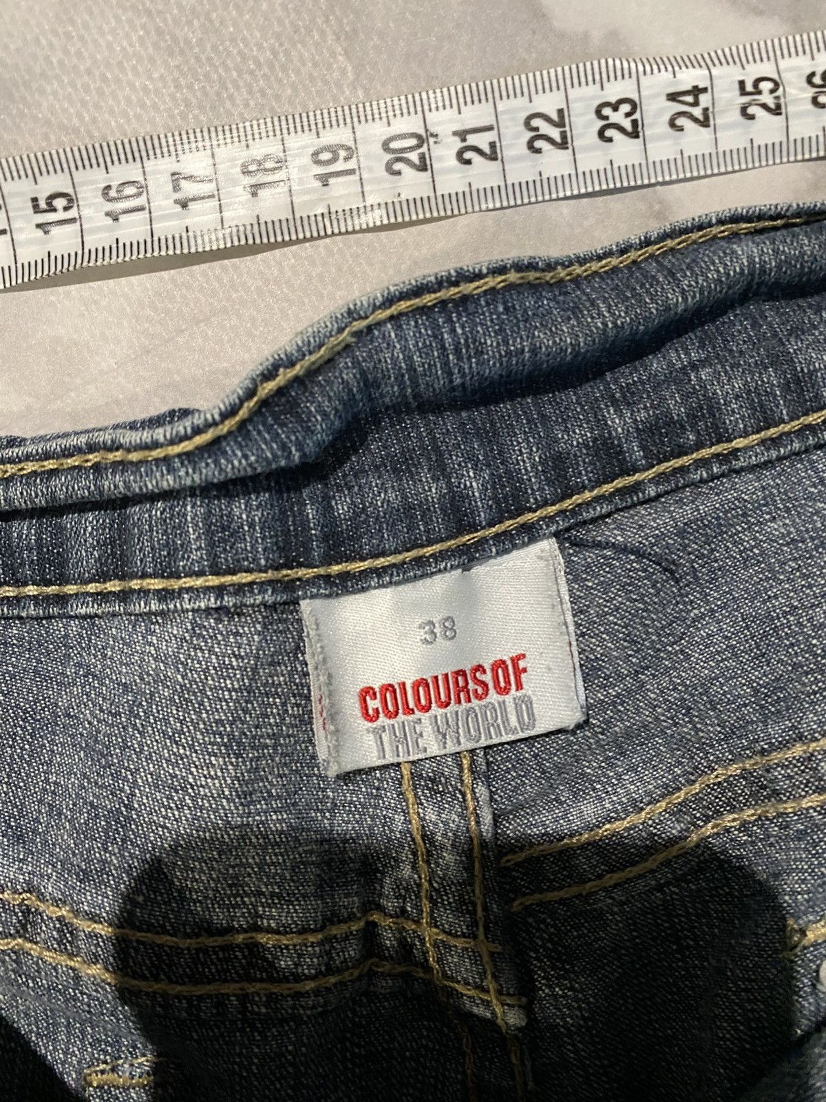 Japanese Brand Gothic Flared Dark Japanese Grunge Jean 90s Size US 30 / EU 46 - 6 Thumbnail