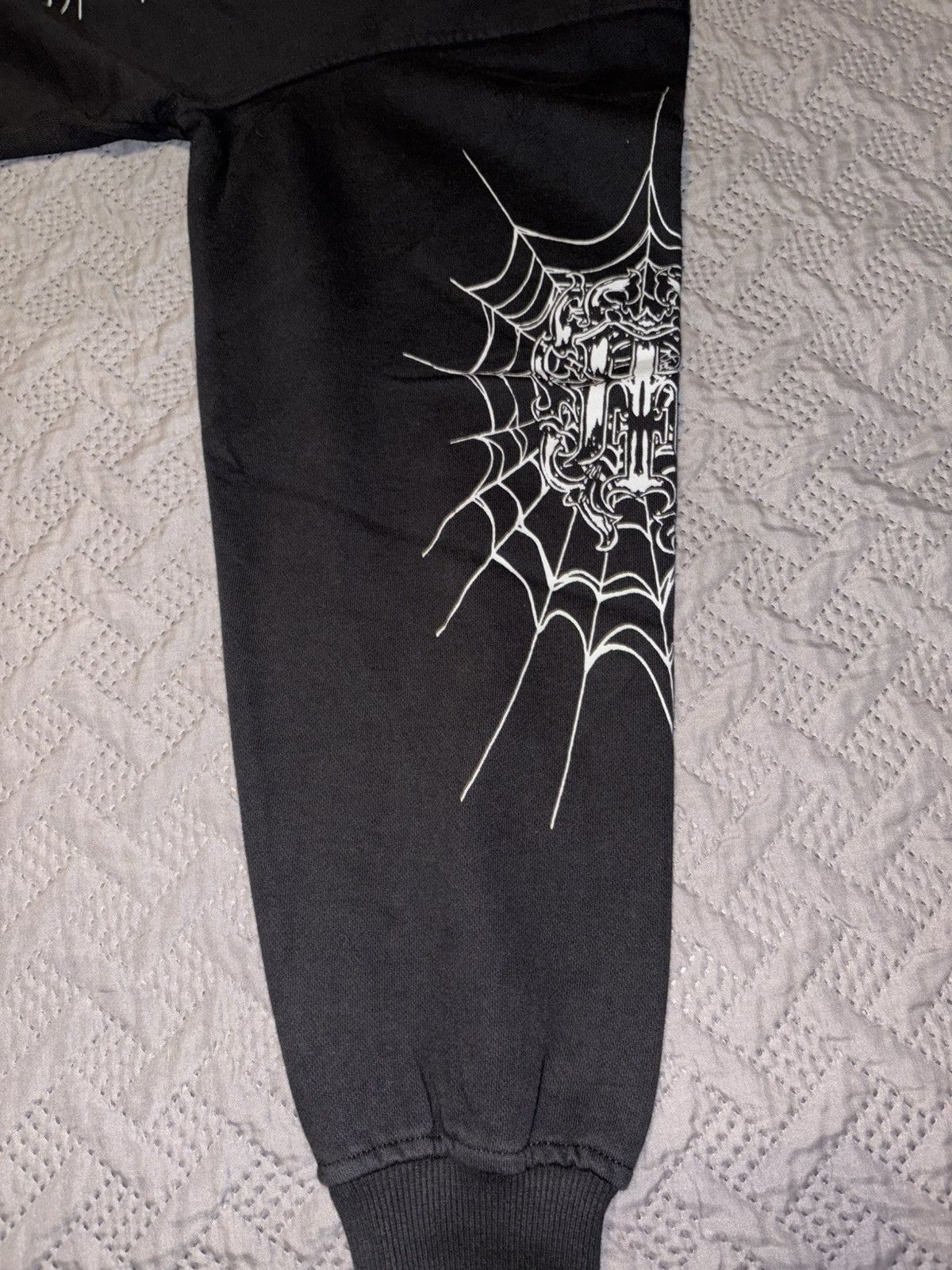 Revenge Revenge PRISON TATTOO ZIP JACKET BLACK/GREY Size US L / EU 52-54 / 3 - 4 Thumbnail