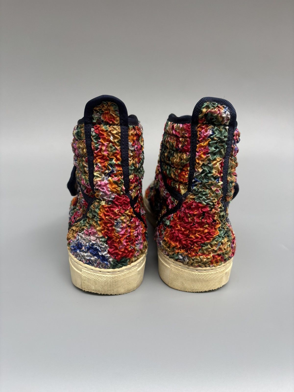 Raf Simons Ss 2013 raf simons velcro floral sneakers Size US 7 / EU 40 - 5 Thumbnail
