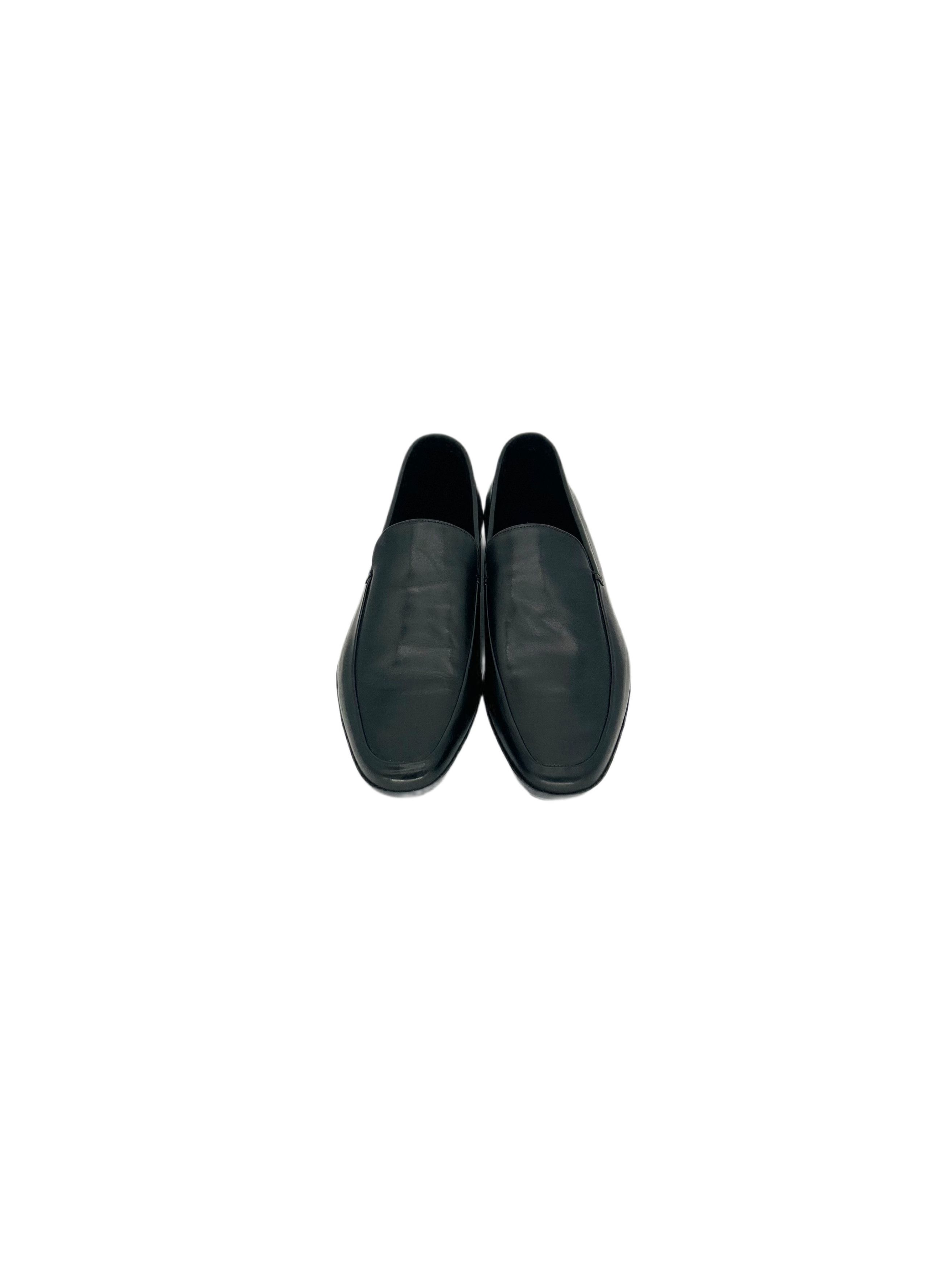 Dior DiorHommeBlackLoaferWithMoldedRubberSole&'Scar'DetailsOnHeel Size US 12 / EU 45 - 3 Thumbnail