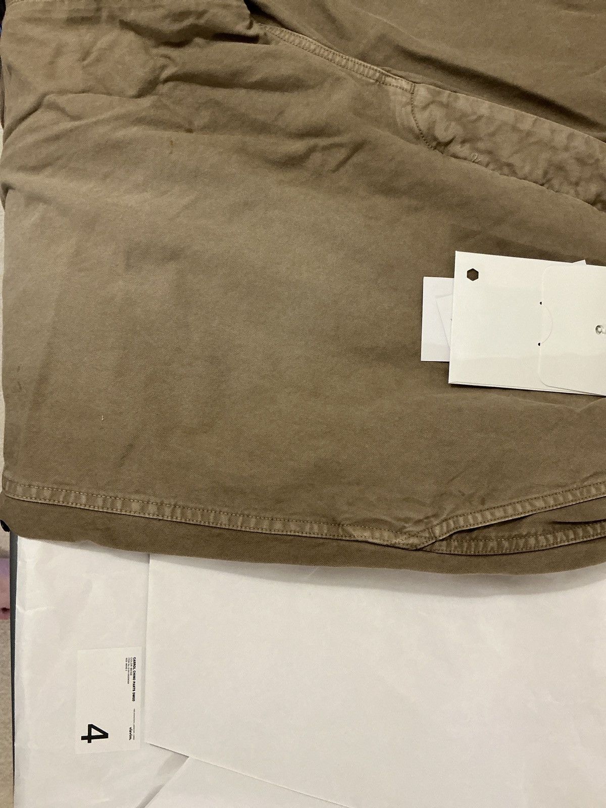 Visvim Carrol Chino Pants DMGD 24SS Beige Size 4 Size US 36 / EU 52 - 3 Thumbnail