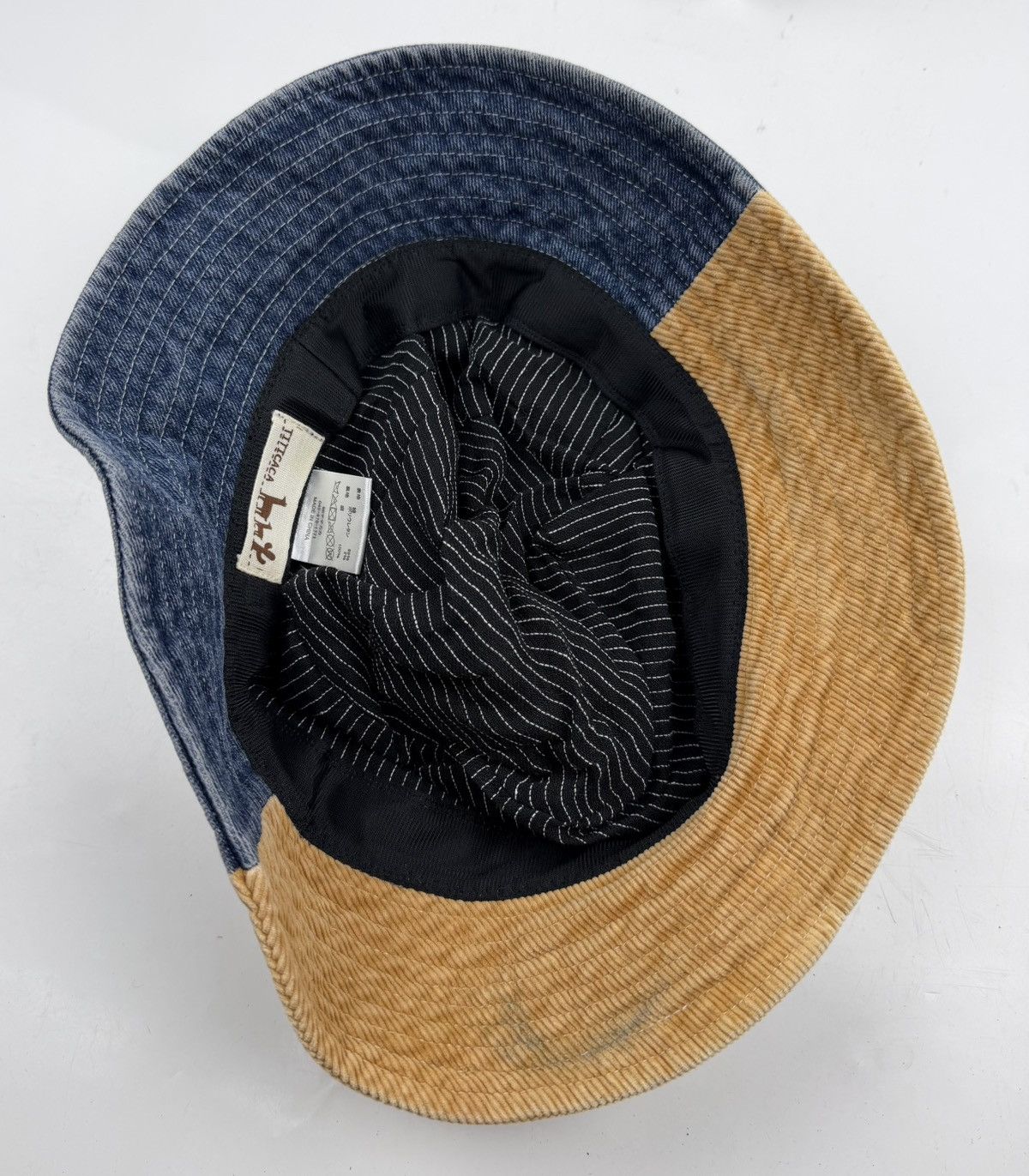Japanese Brand titicaca multicolour denim hat tc53 Size ONE SIZE - 3 Thumbnail