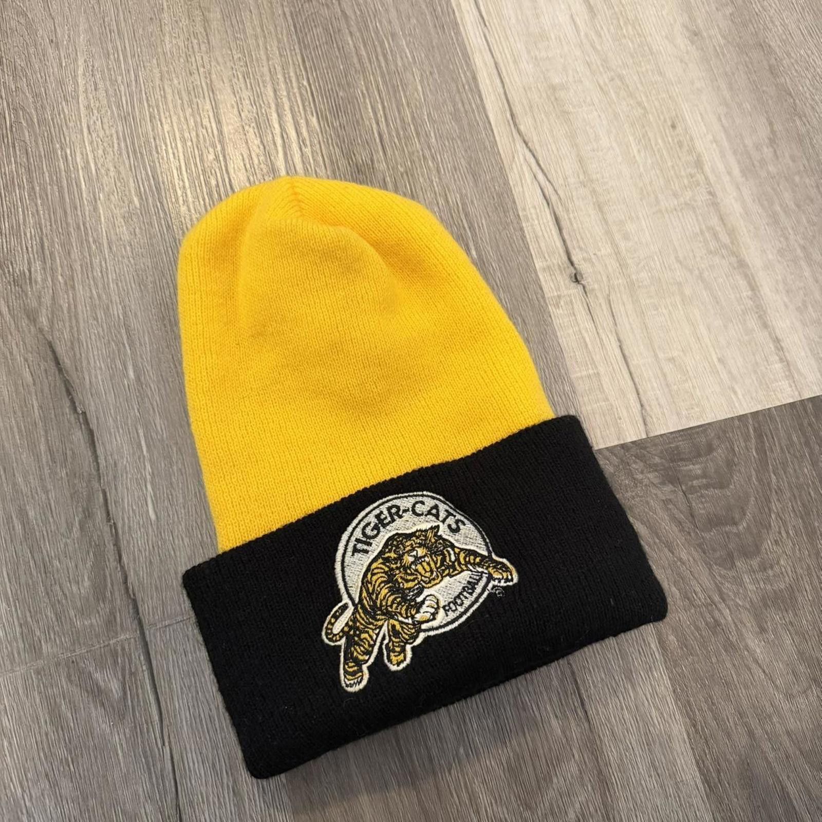 Starter Vintage Hamilton tiger cats starter cuffed beanie 90s OS Size ONE SIZE - 2 Thumbnail