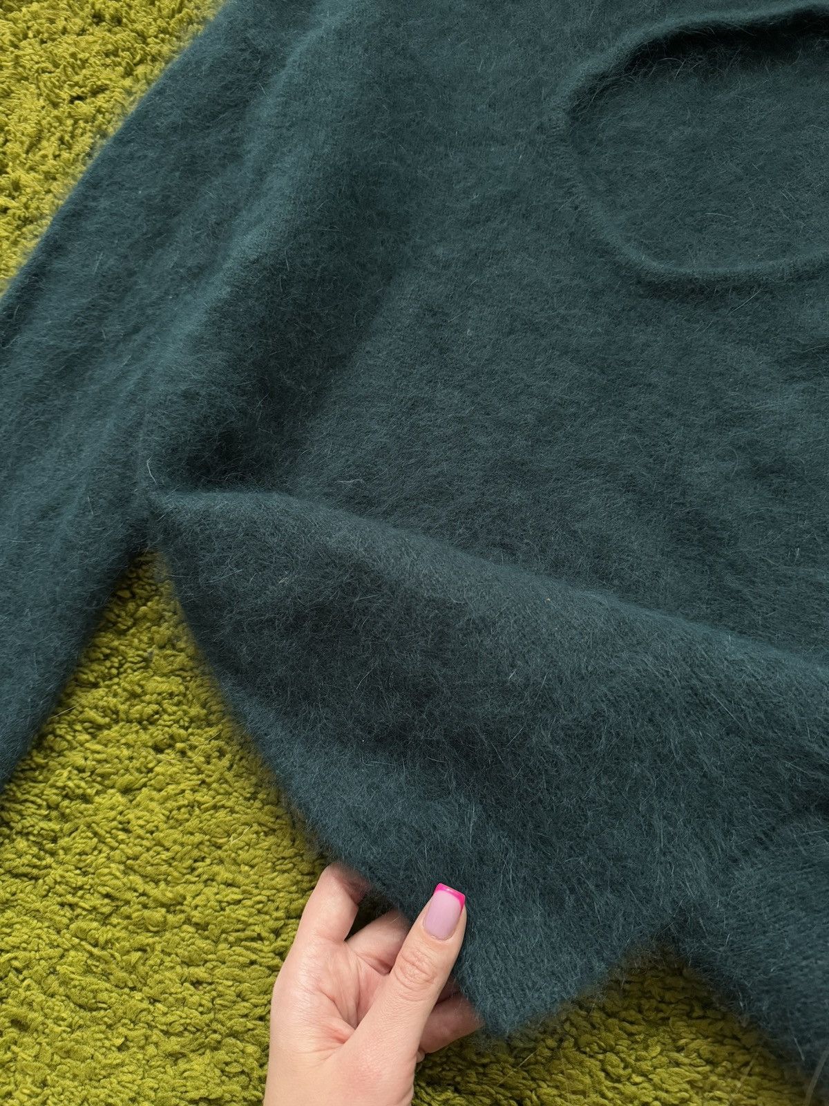 Christopher Esber × Designer Christopher Esber Angora blend fuzzy style sweater Size M / US 6-8 / IT 42-44 - 4 Thumbnail