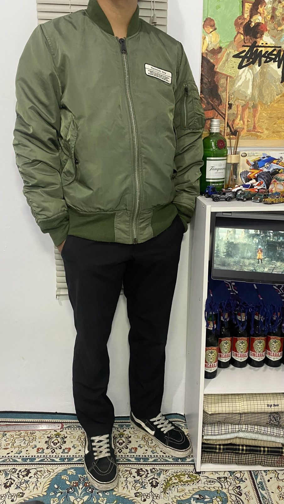 Alpha Industries Type MA-1 Bombers Reversible Jacket