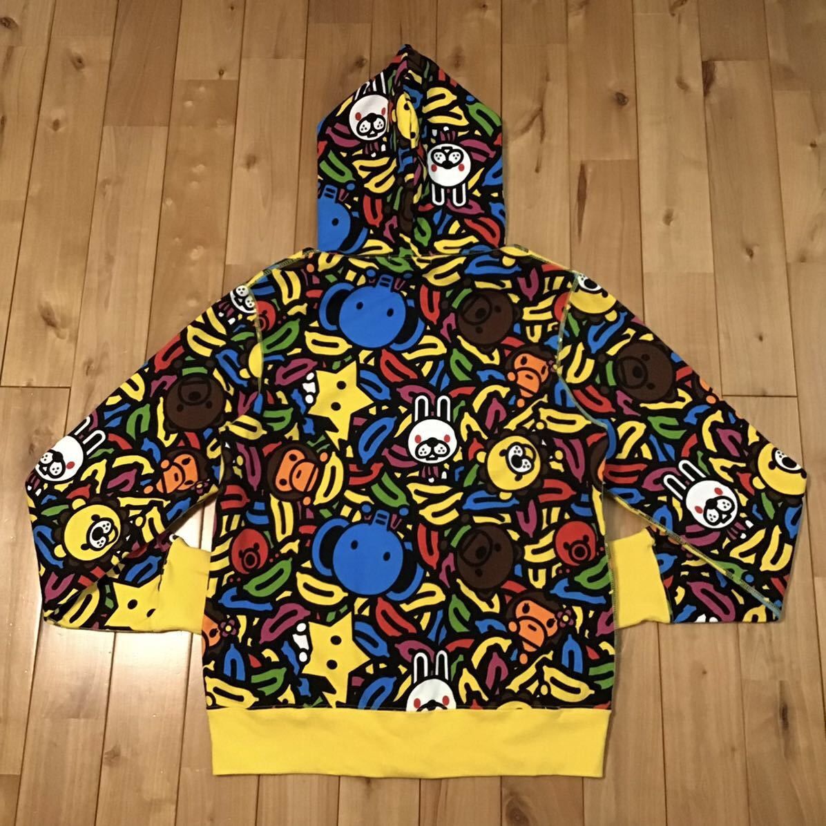 Bape × Nigo BAPE Animal Safari Banana Milo Full Zip Hoodie a bathing ape Size US M / EU 48-50 / 2 - 2 Thumbnail