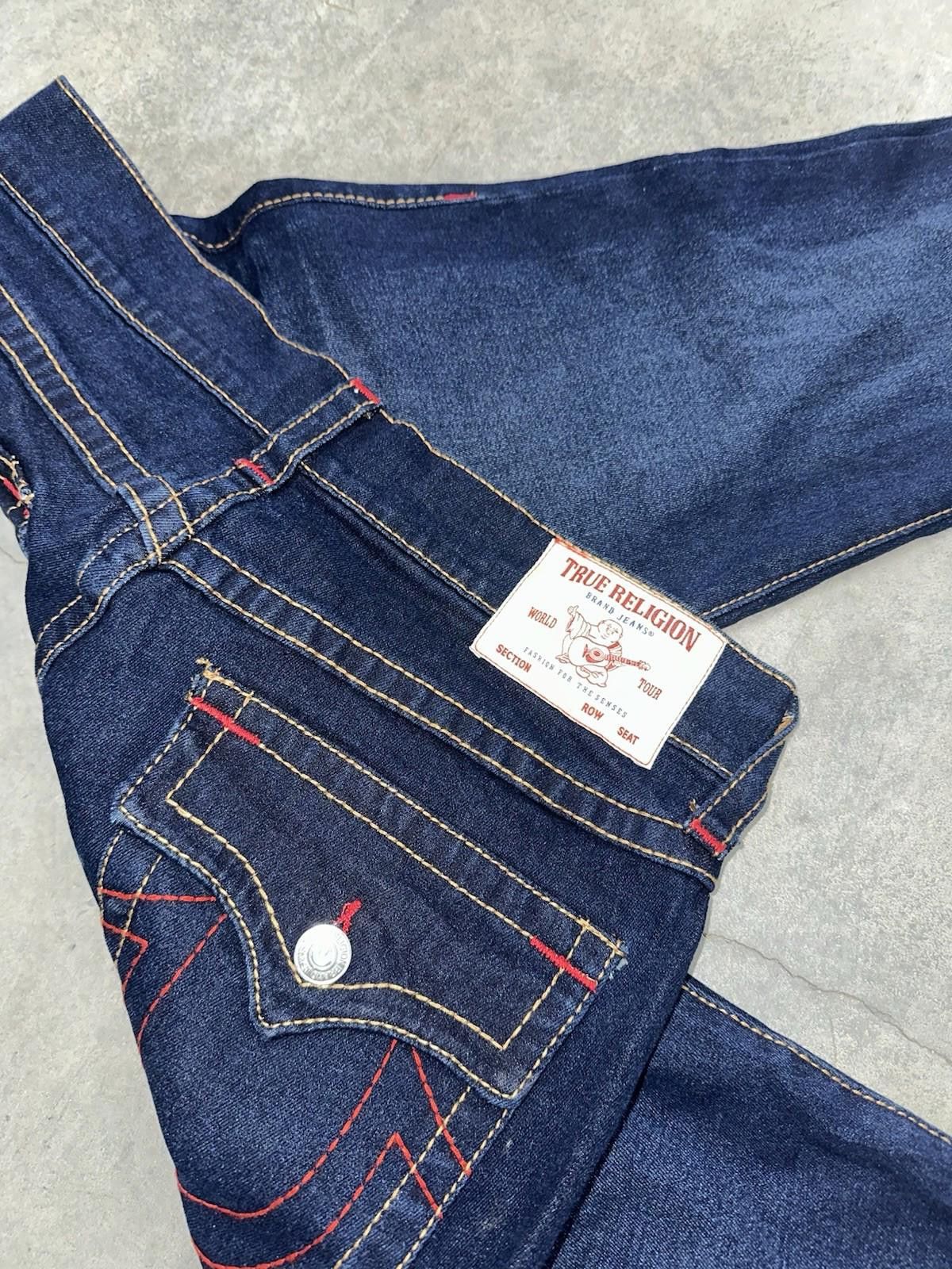 True Religion True Religion Rocco Deep Indigo US34 Relaxed Skinny Jeans Size US 34 / EU 50 - 2 Thumbnail