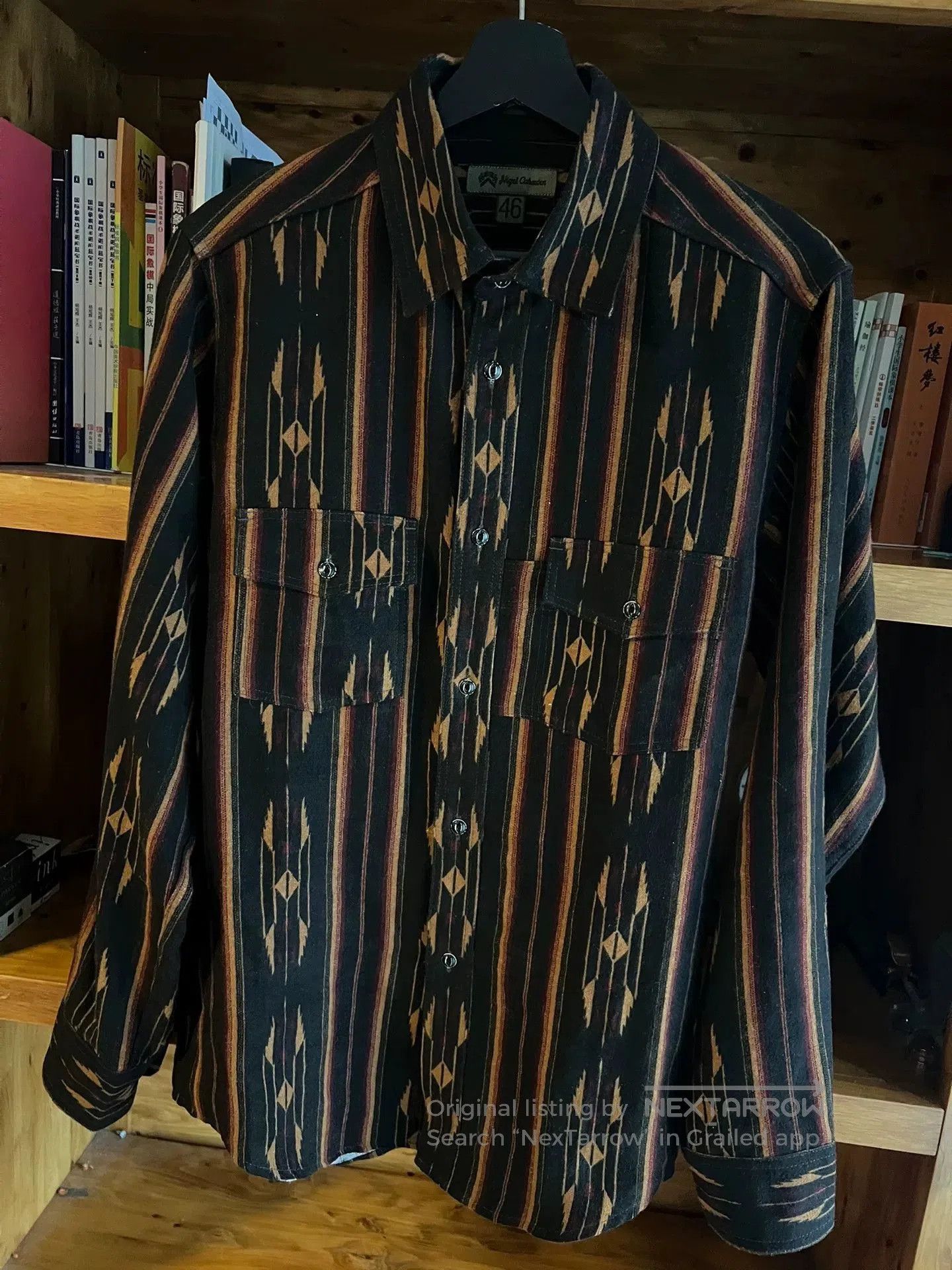 Nigel Cabourn Nigel Cabourn Navajo Thick Shirt. Size US L / EU 52-54 / 3 - 3 Thumbnail