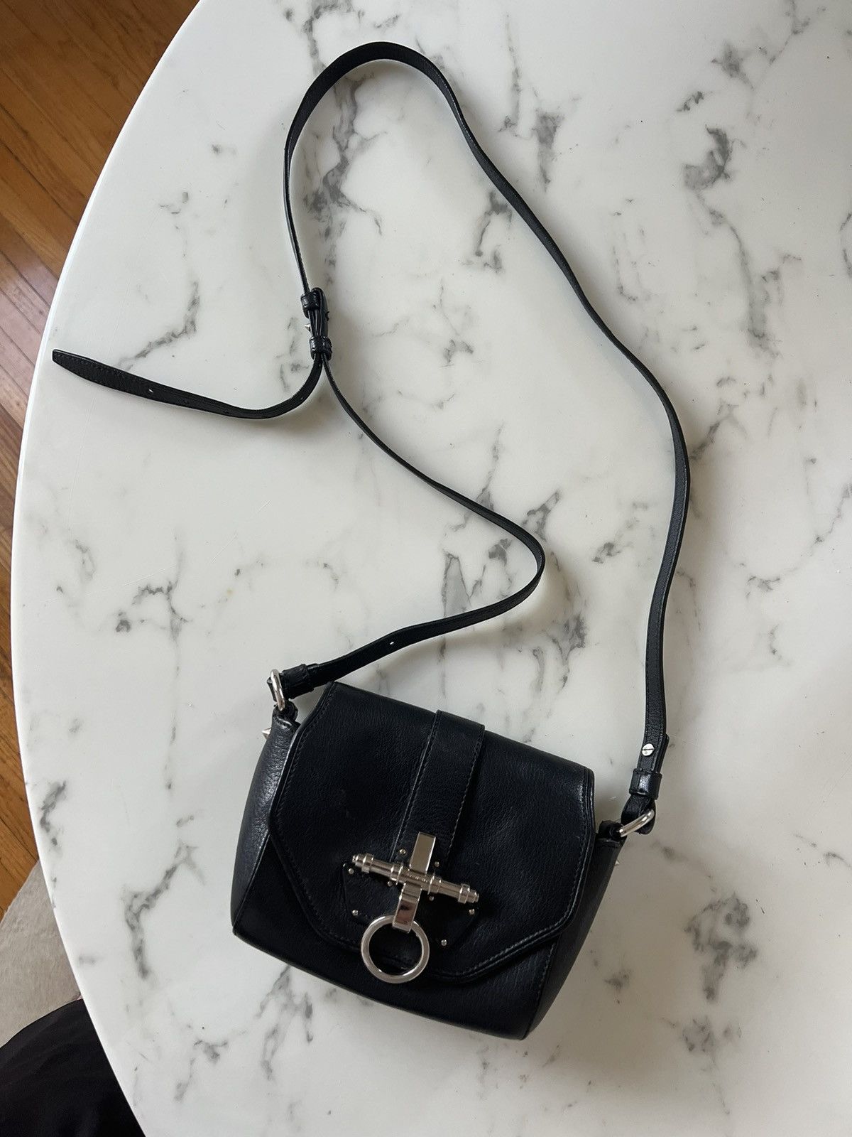image of Givenchy- Black Obsedia Bag, Men's