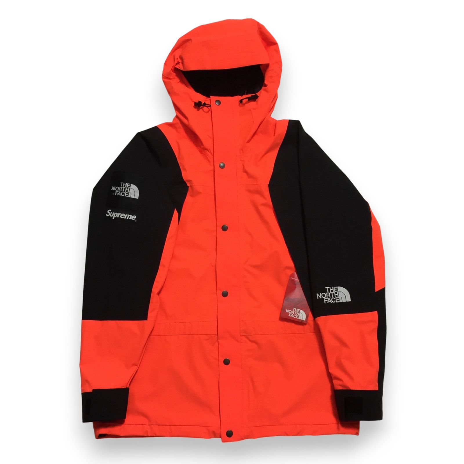 2016 Supreme x The North Face Orange Parka Mountain Light