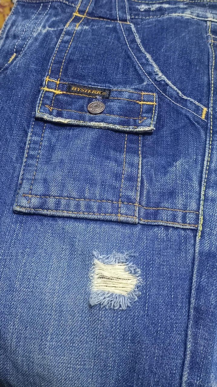 Hysteric Glamour Vintage Hysteric Glamour Bush Flare Jean Size 29" - 3 Thumbnail