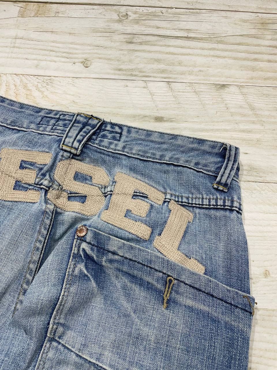 Diesel Vintage Diesel Denim Jeans Big Logo 90s Size US 30 / EU 46 - 20 Thumbnail