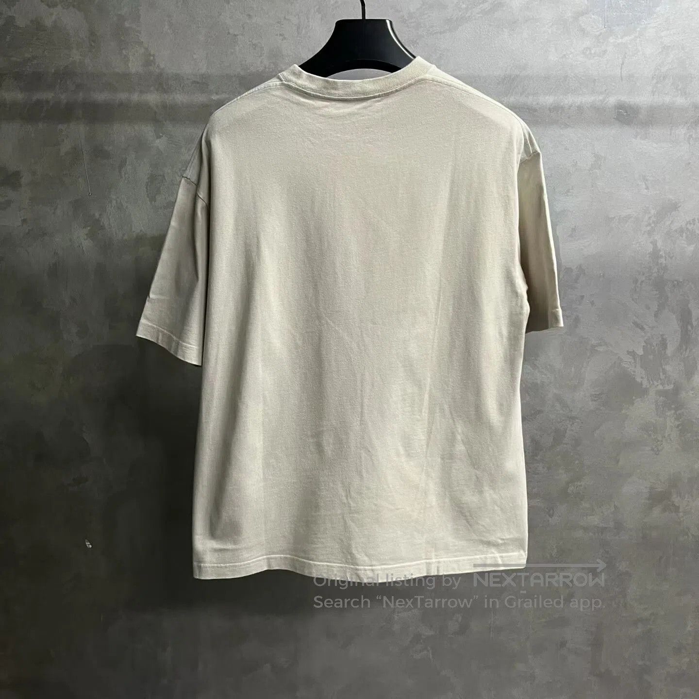 Louis Vuitton Louis Vuitton Gray Logo Letter Print Round-Collared Straig Size US M / EU 48-50 / 2 - 5 Thumbnail