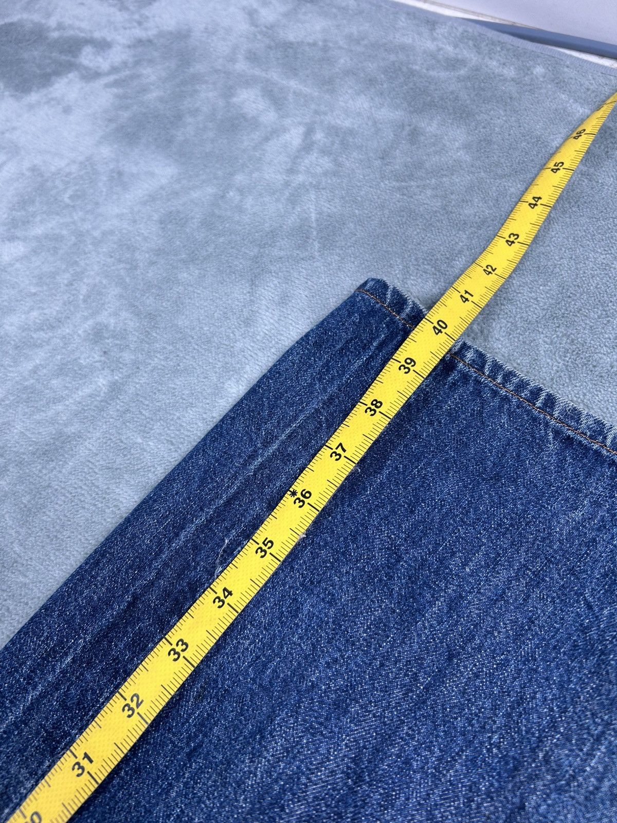 Sugar Cane Vintage Fortune & Co 80’s Hidden Rivet Washed Denim Size US 30 / EU 46 - 18 Thumbnail