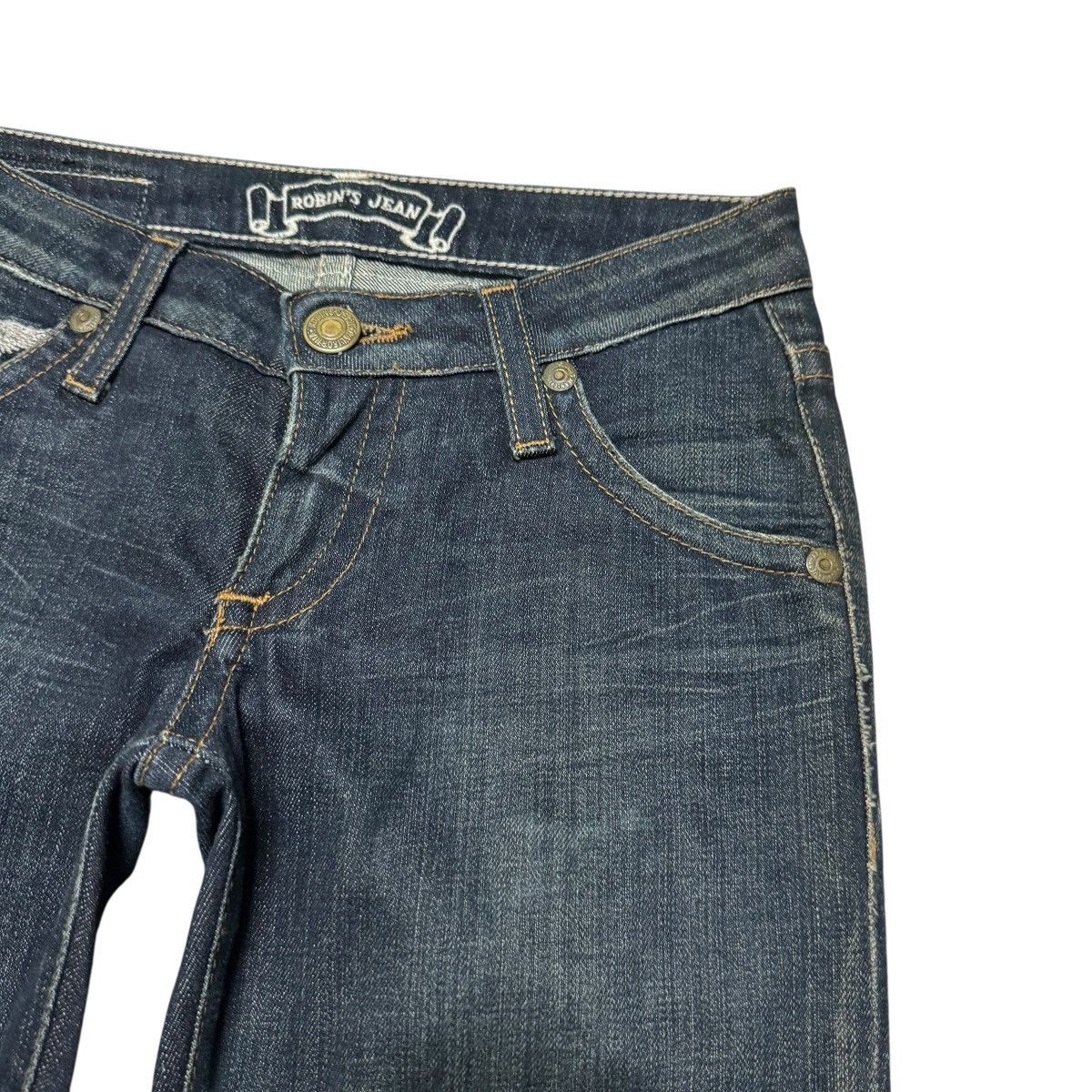 Robins Jeans Robin's Jeans Rock N Roll Denim Jeans Size 25" / US 0 / IT 36 - 6 Thumbnail