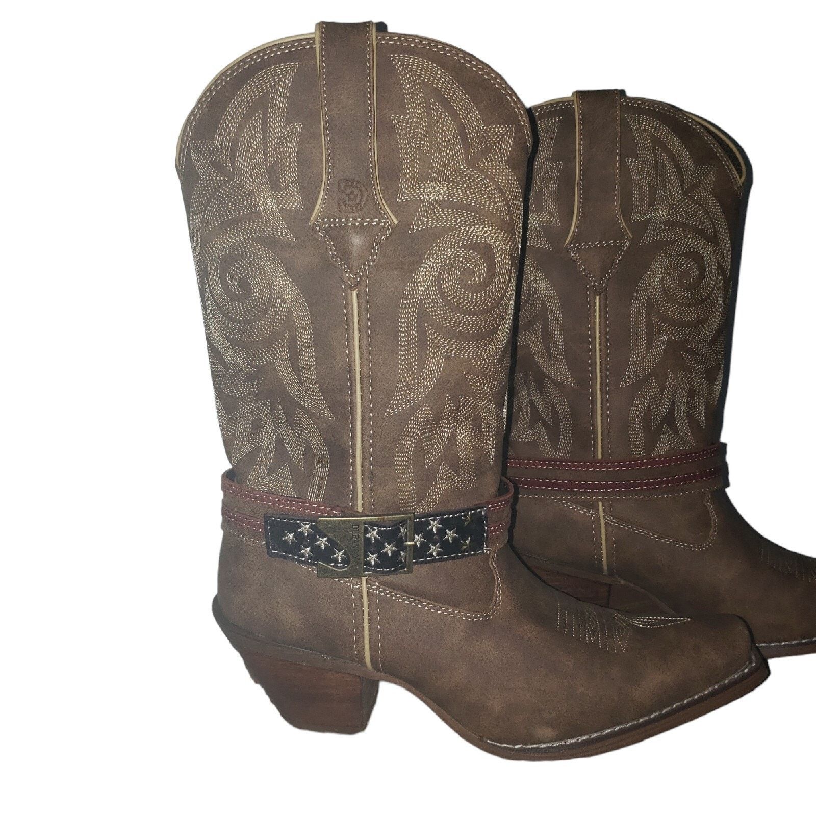 Durango Durango American Flag Womens Western Cowboy Boots Sz 8.5 Size US 8.5 / IT 38.5 - 2 Thumbnail