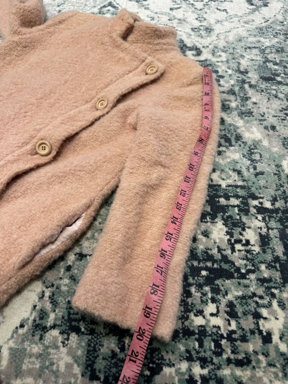 Christian Dior Monsieur 1960s CHRISTIAN DIOR PRET-A-PORTER WOOL COAT Size S / US 4 / IT 40 - 5 Thumbnail