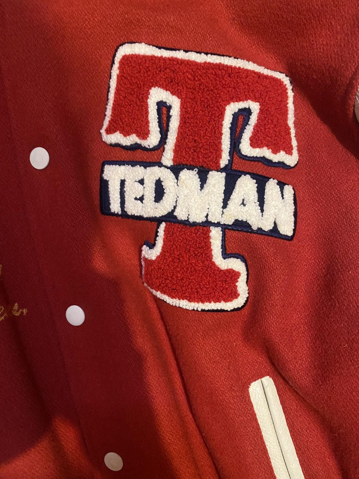 Tedman Vintage Tedman Embroidered Varsity Jacket Size US M / EU 48-50 / 2 - 5 Thumbnail
