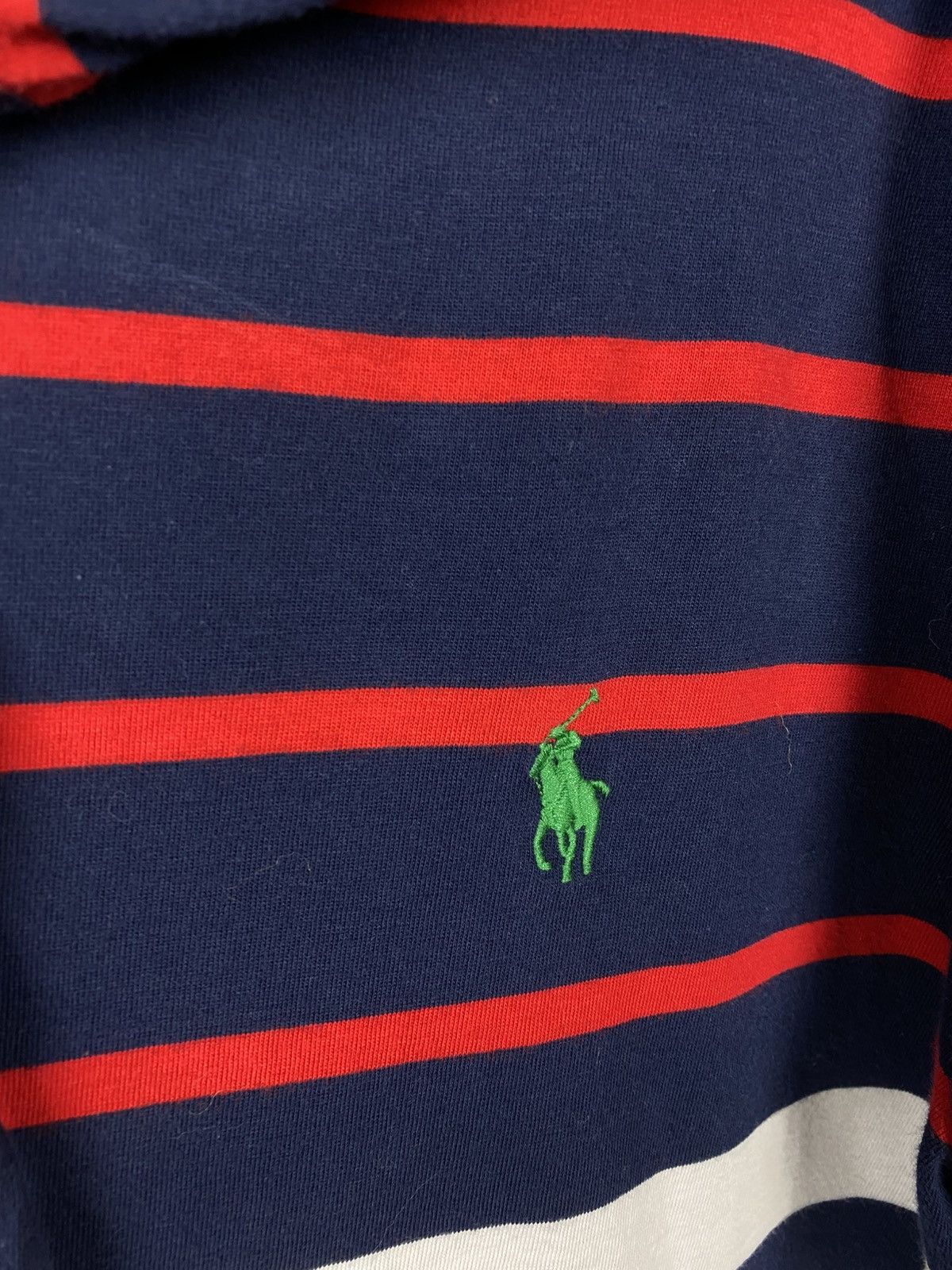 Polo Ralph Lauren 🎠Vintage Hoodie Polo Ralph Lauren Striped Luxury VTG Tee🎠 Size US M / EU 48-50 / 2 - 8 Thumbnail