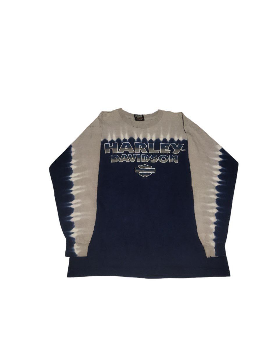 Harley Davidson Vintage Harley Davidson Longsleeve Size US L / EU 52-54 / 3 - 1 Thumbnail