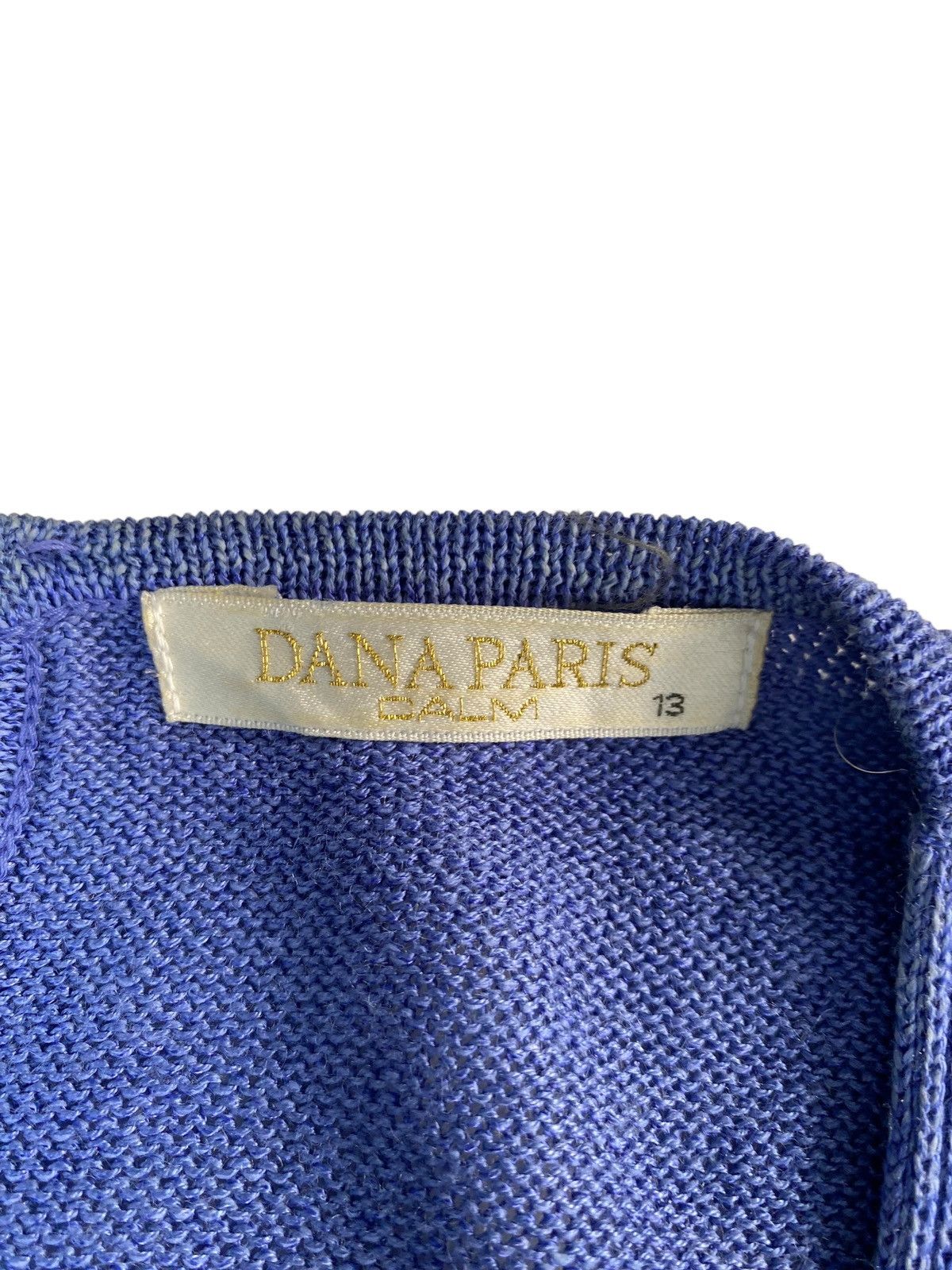 Japanese Brand × Vintage Vtg Dana Paris Knitwear Japanese Brand Size US L / EU 52-54 / 3 - 6 Thumbnail